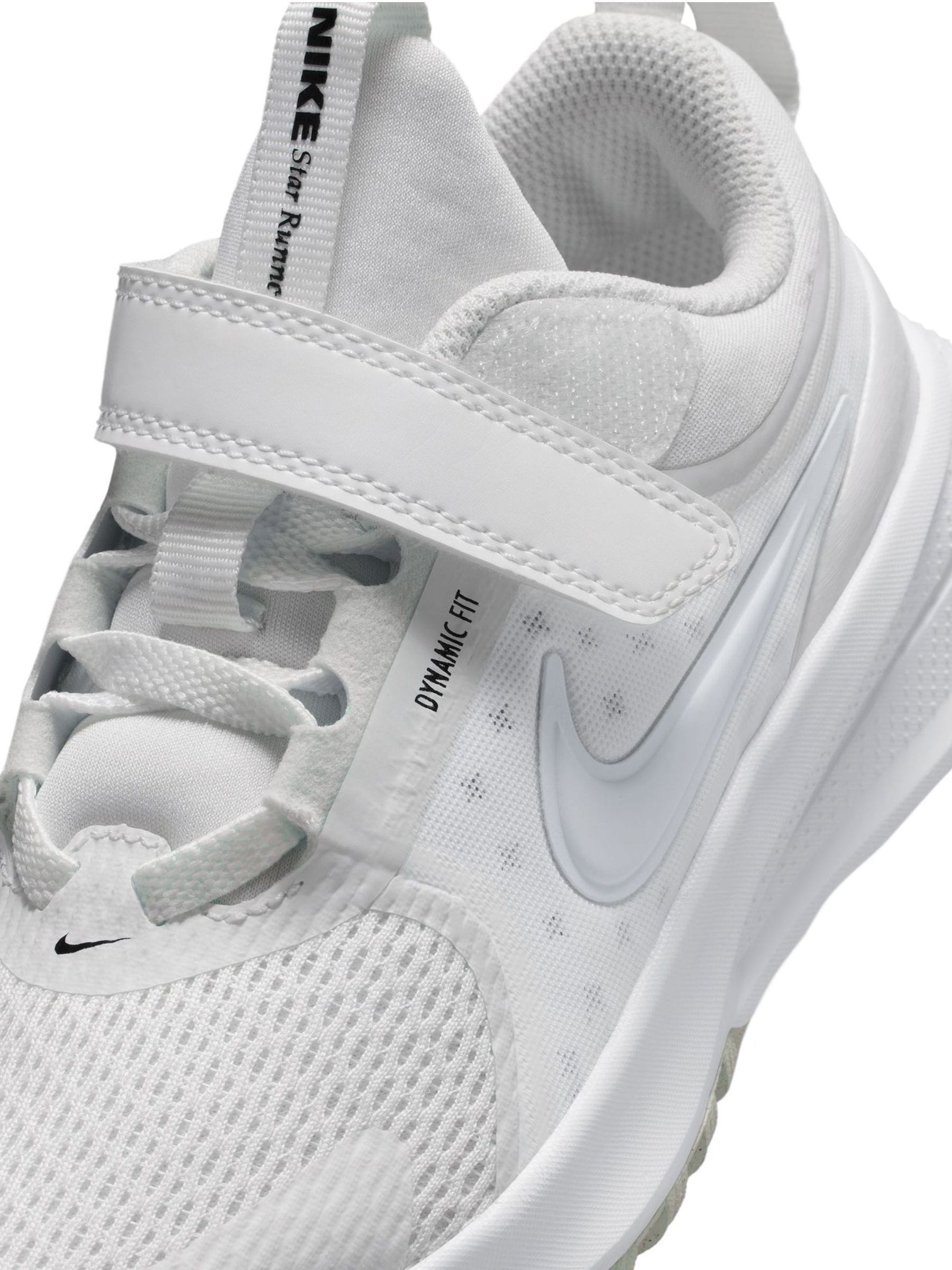 Nike White Junior Star Runner 5 Trainers image 10