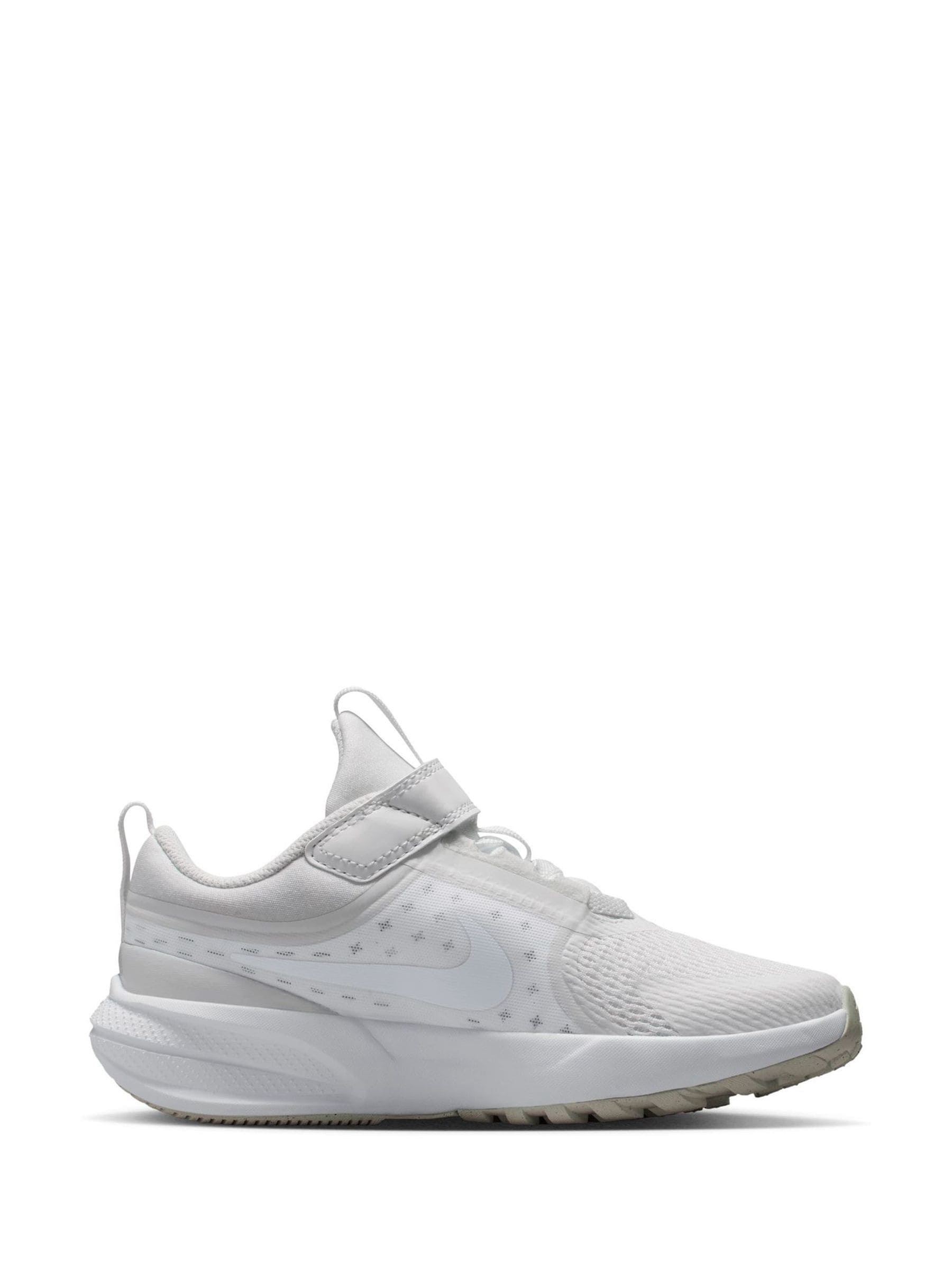 Nike White Junior Star Runner 5 Trainers image 3
