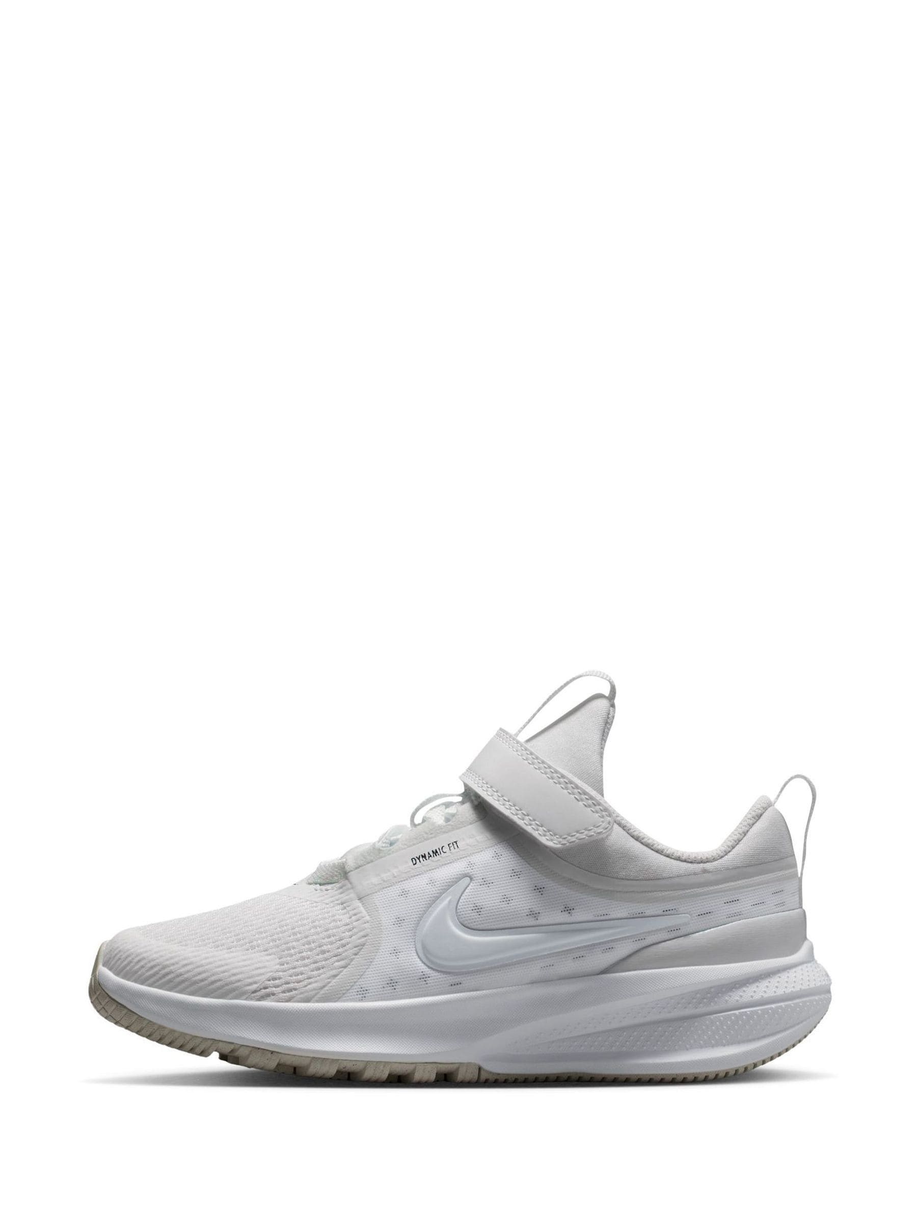 Nike White Junior Star Runner 5 Trainers image 4
