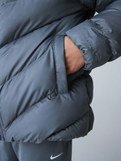 Dsiney Kidz - Nike Smoke Grey Padded Puffer Jacket image 5