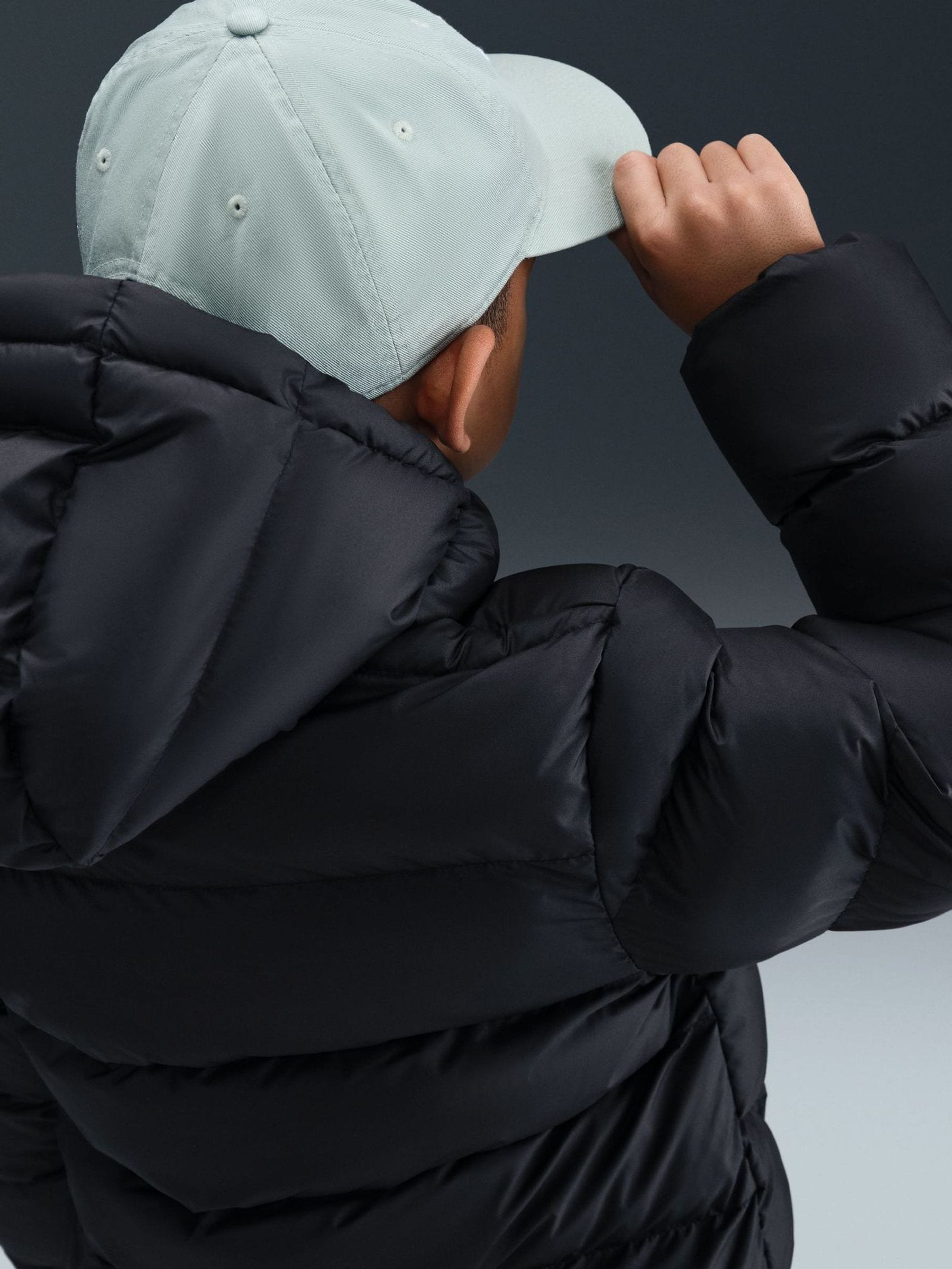 Dsiney Kidz - Nike Black Padded Puffer Jacket image 3