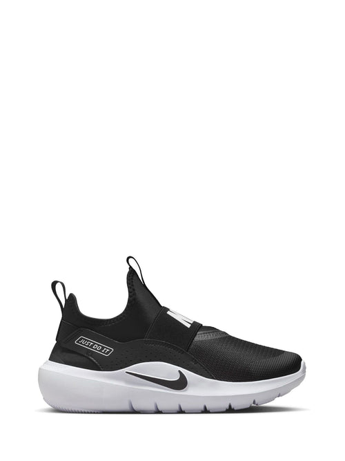 Nike Black/White Youth Flex Runner 4 Trainers image 1