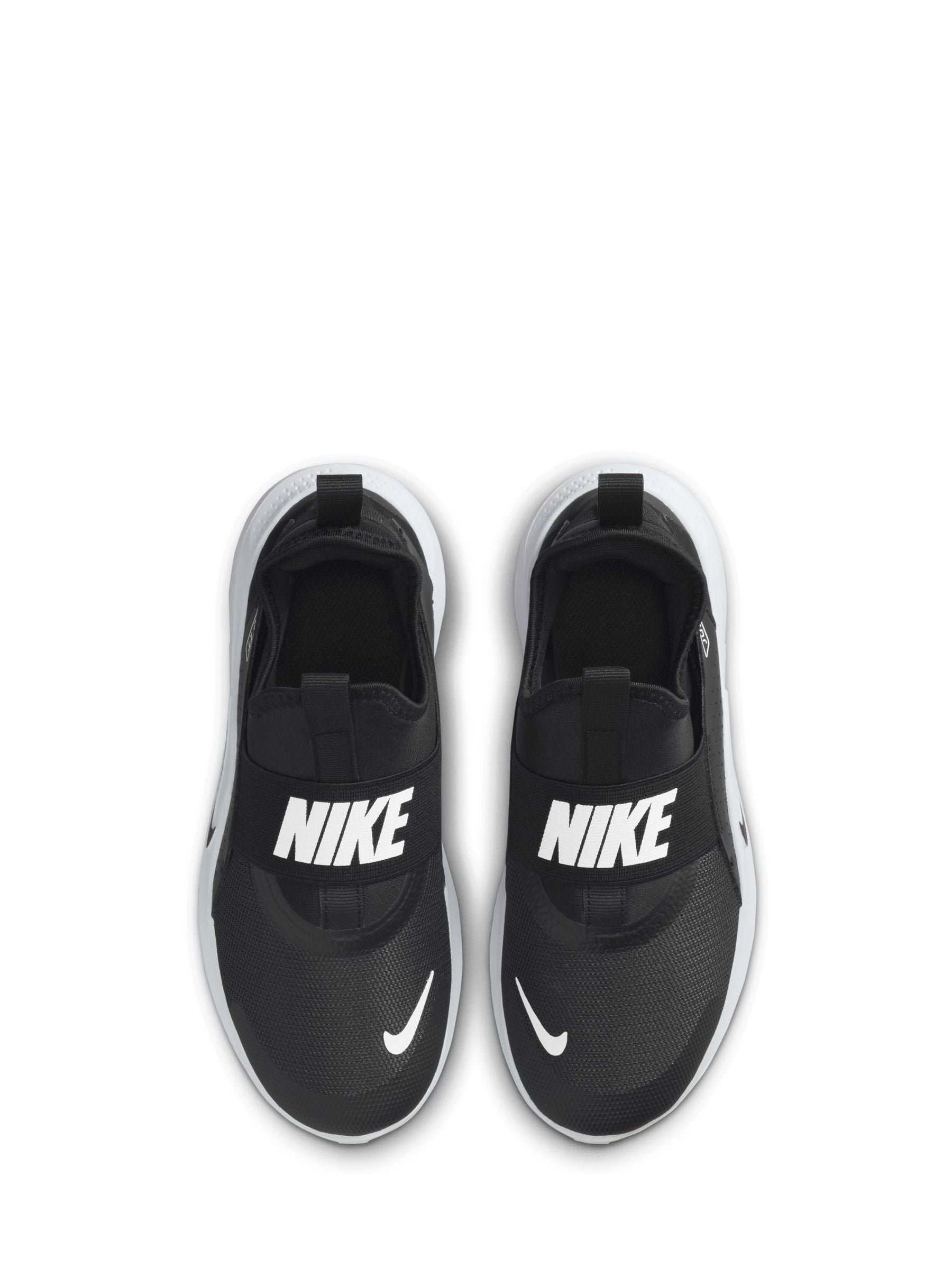 Nike Black/White Youth Flex Runner 4 Trainers image 7