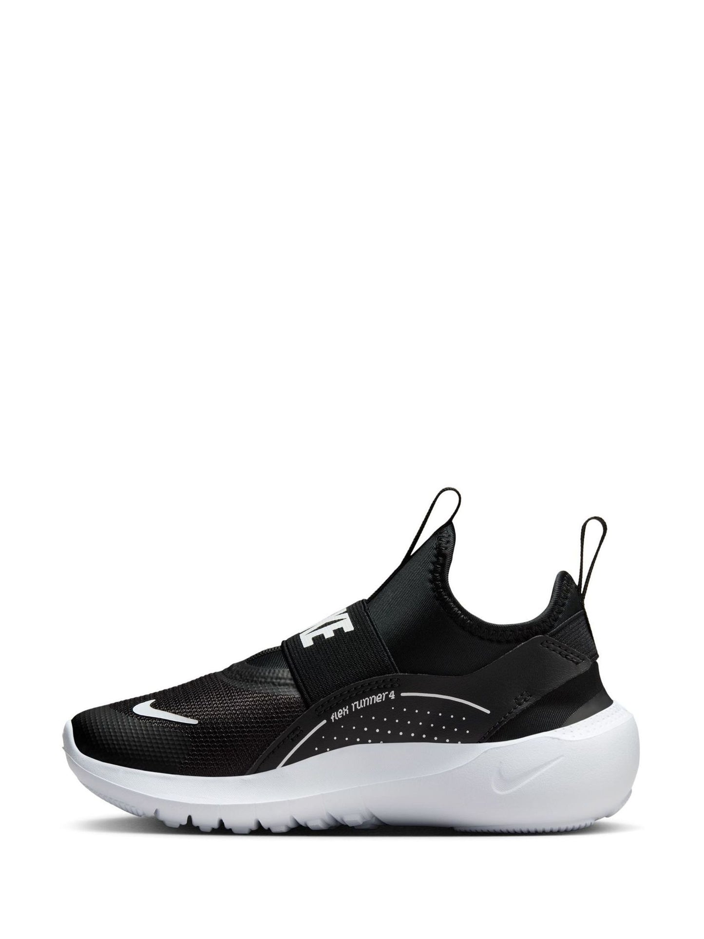 Nike Black/White Junior Flex Runner 4 Trainers image 4