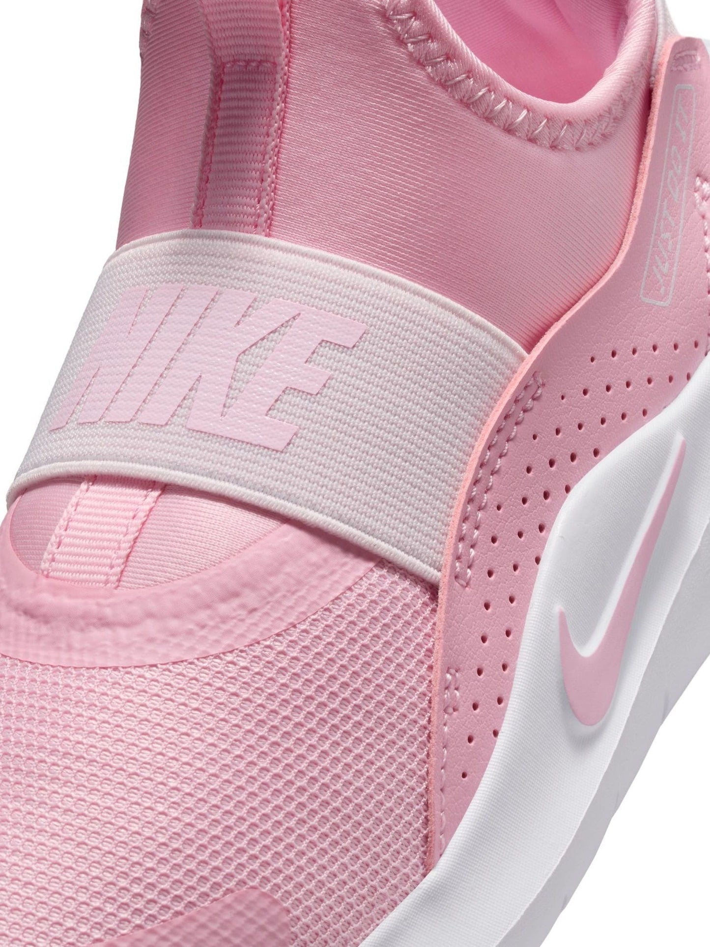 Nike Med Soft Pink Junior Flex Runner 4 Trainers image 10