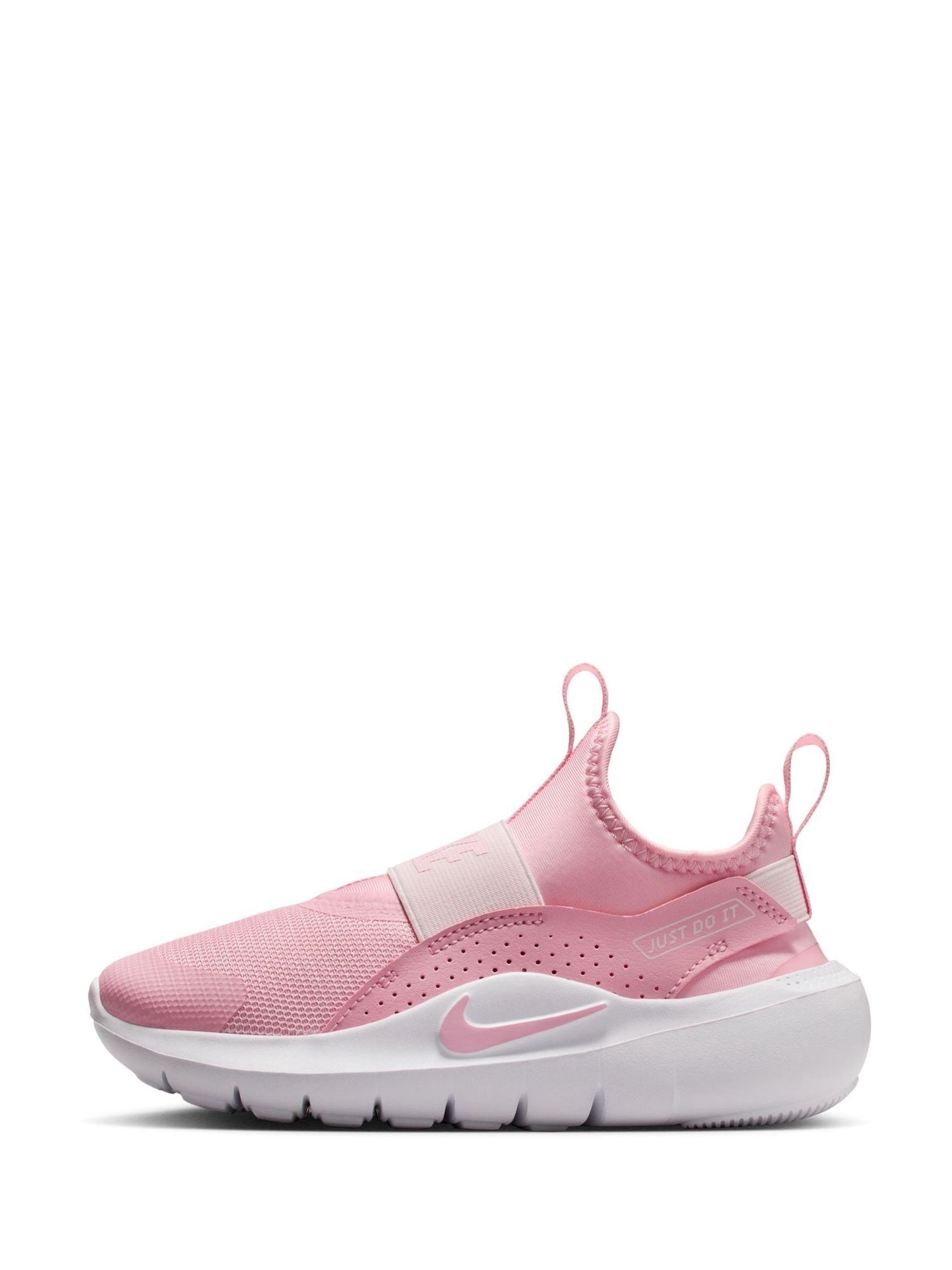 Nike Med Soft Pink Junior Flex Runner 4 Trainers image 2