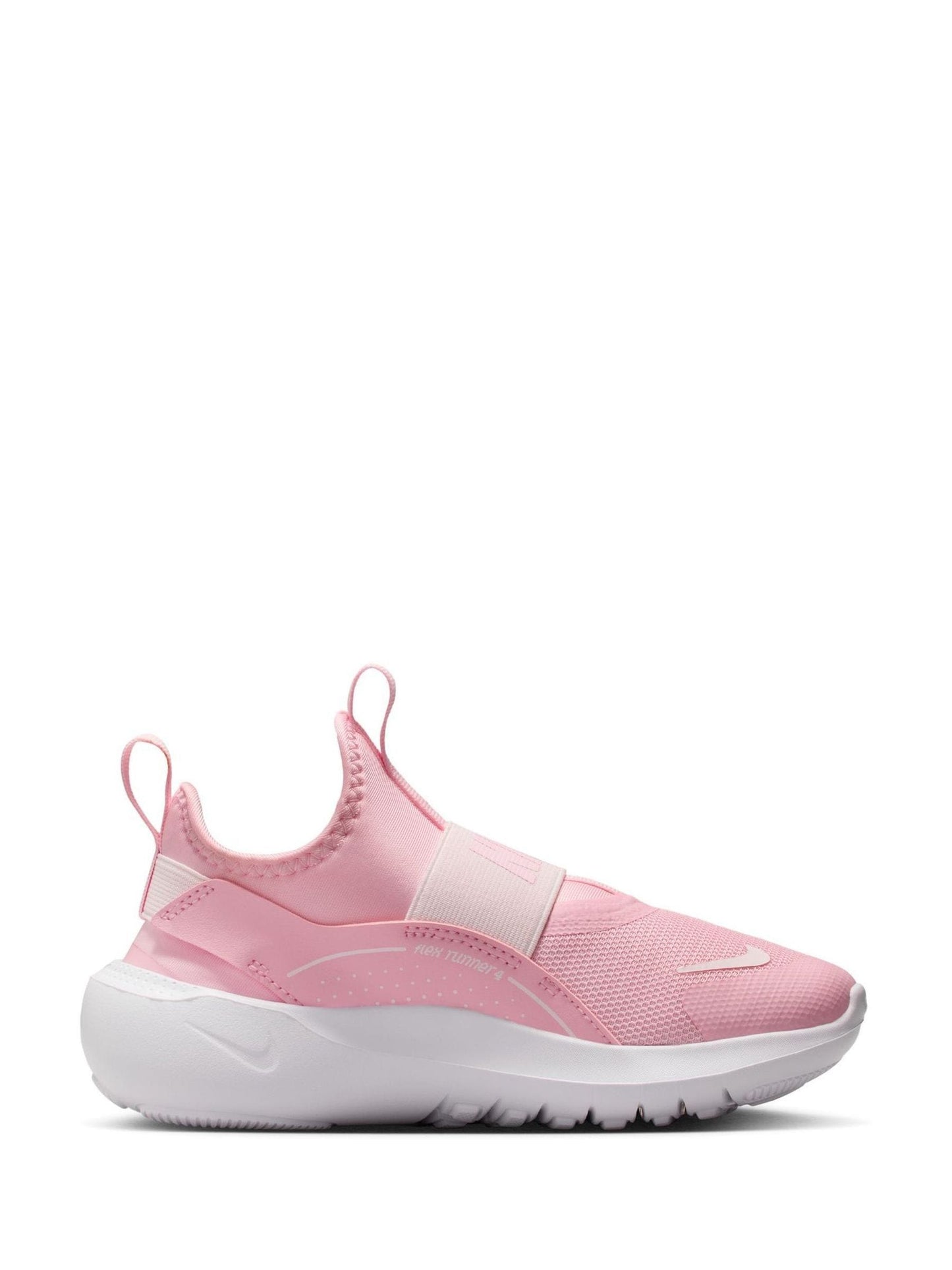 Nike Med Soft Pink Junior Flex Runner 4 Trainers image 3