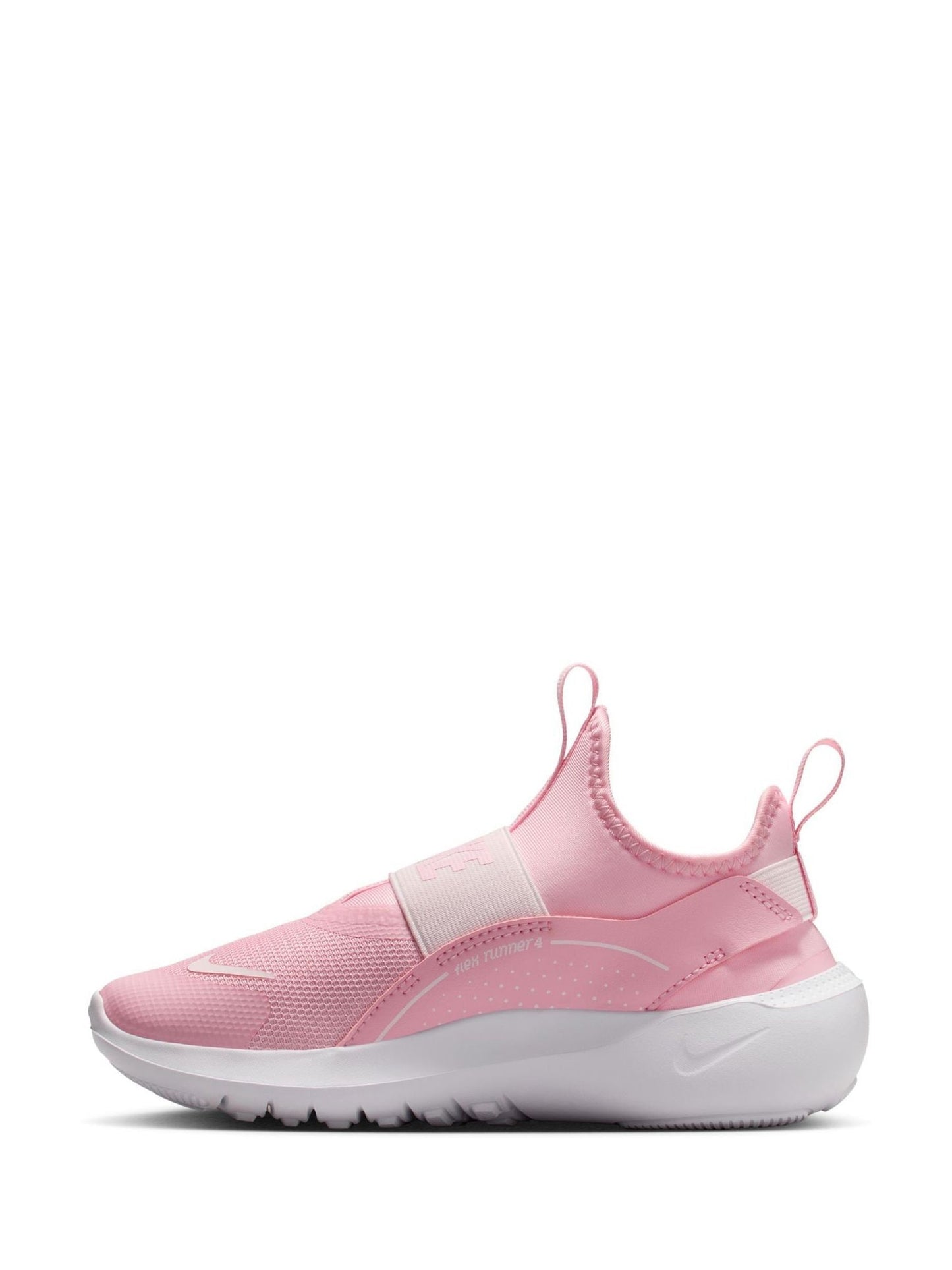 Nike Med Soft Pink Junior Flex Runner 4 Trainers image 4