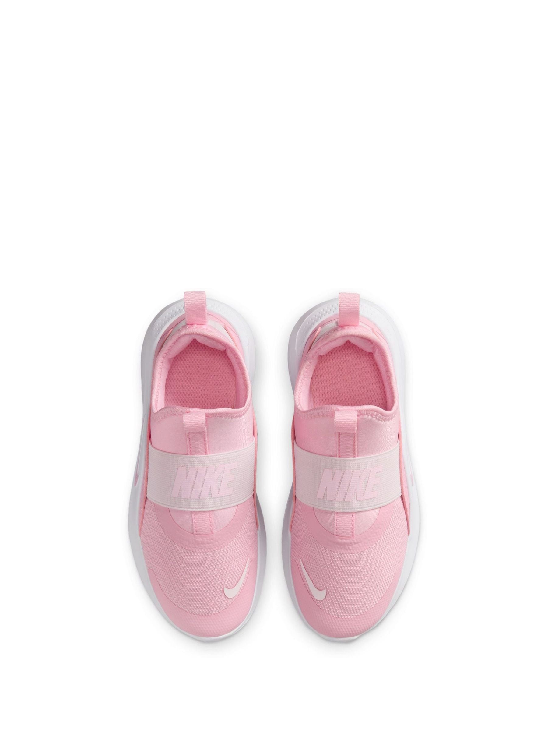 Nike Med Soft Pink Junior Flex Runner 4 Trainers image 6
