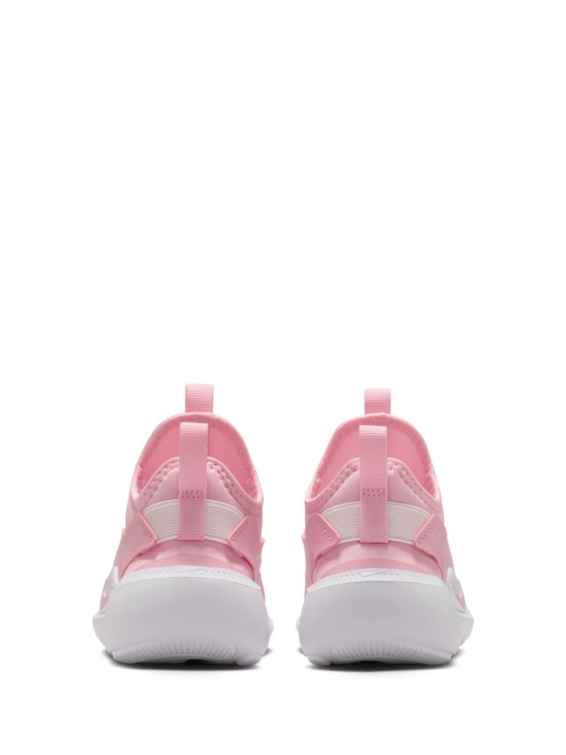 Nike Med Soft Pink Junior Flex Runner 4 Trainers image 7