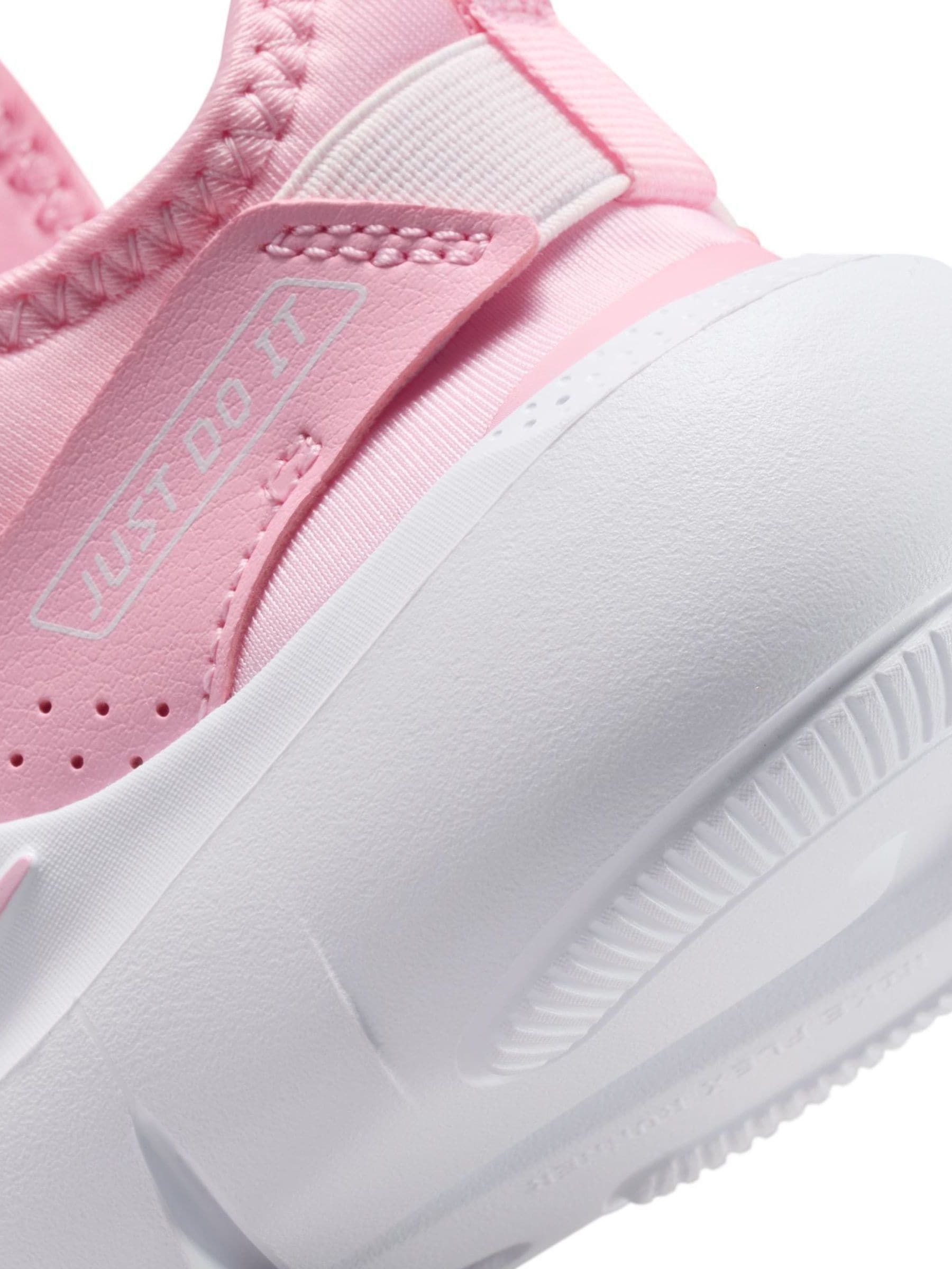 Nike Med Soft Pink Junior Flex Runner 4 Trainers image 9