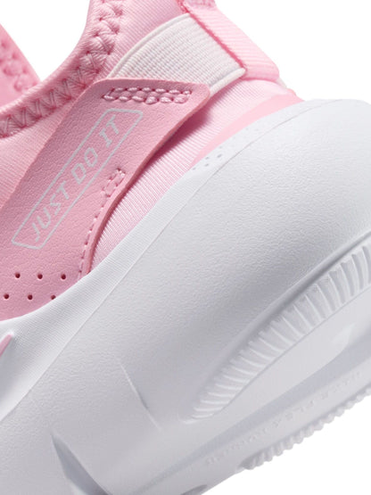 Nike Med Soft Pink Junior Flex Runner 4 Trainers image 9