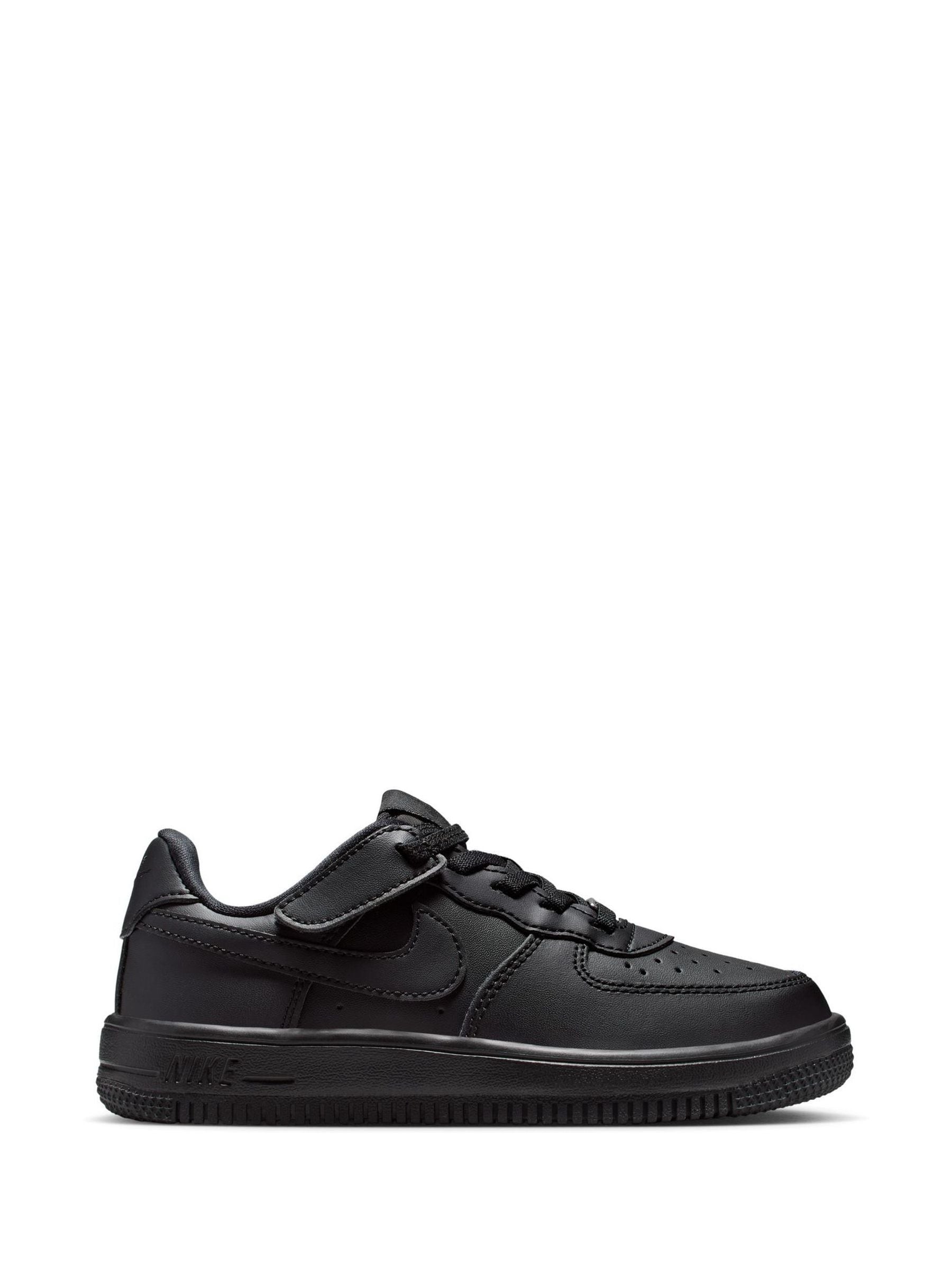 Nike Black Junior Air Force 1 Easy On Trainers image 3