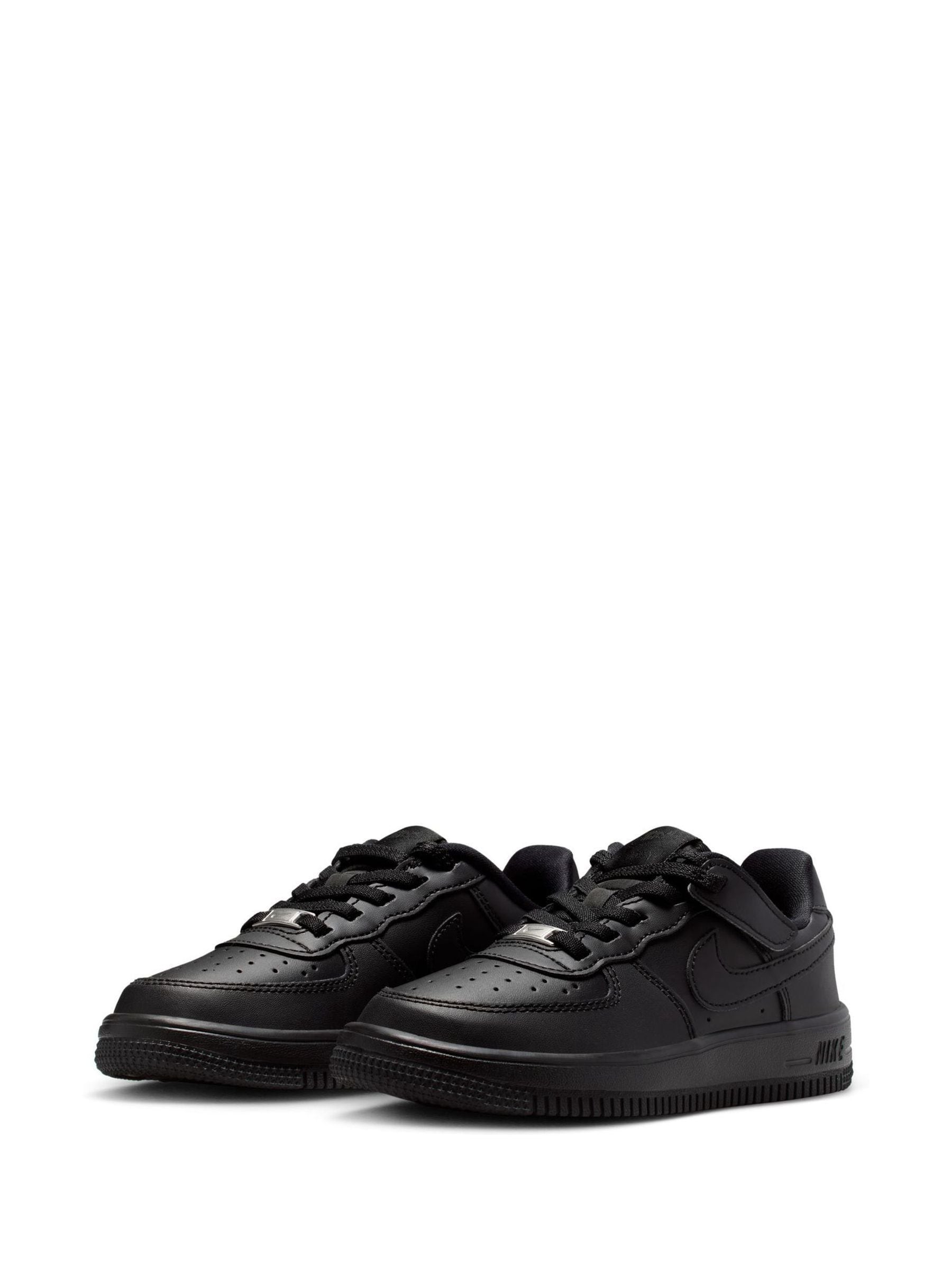 Nike Black Junior Air Force 1 Easy On Trainers image 5