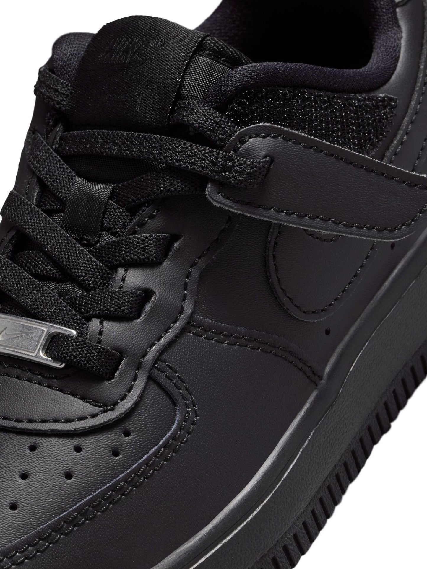 Nike Black Junior Air Force 1 Easy On Trainers image 8