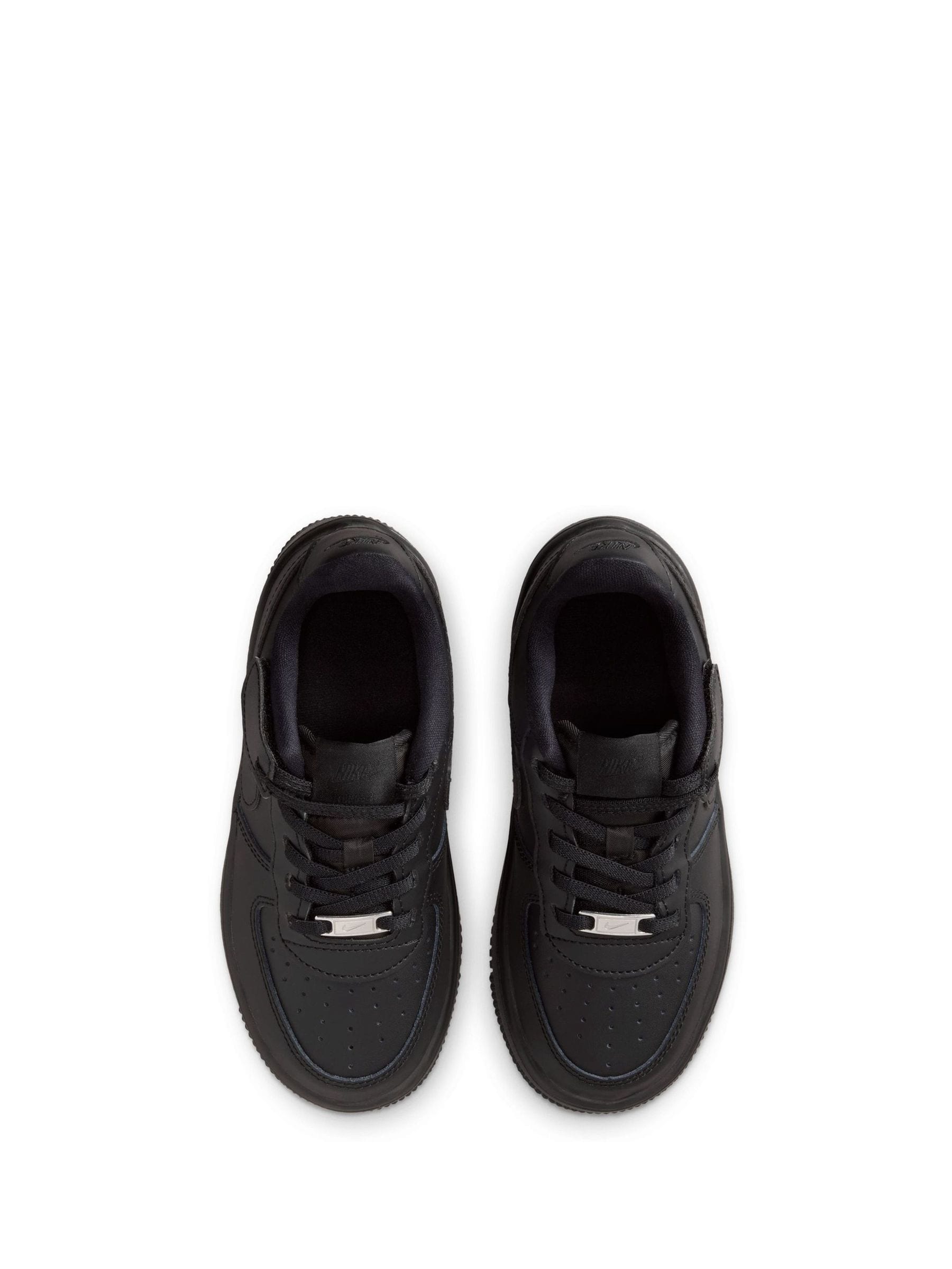 Nike Black Junior Air Force 1 Easy On Trainers image 9