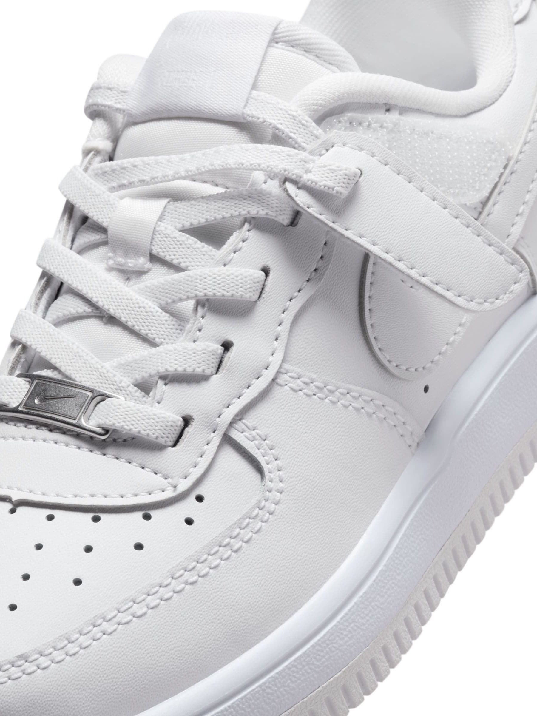 Nike White Junior Air Force 1 Easy On Trainers image 9