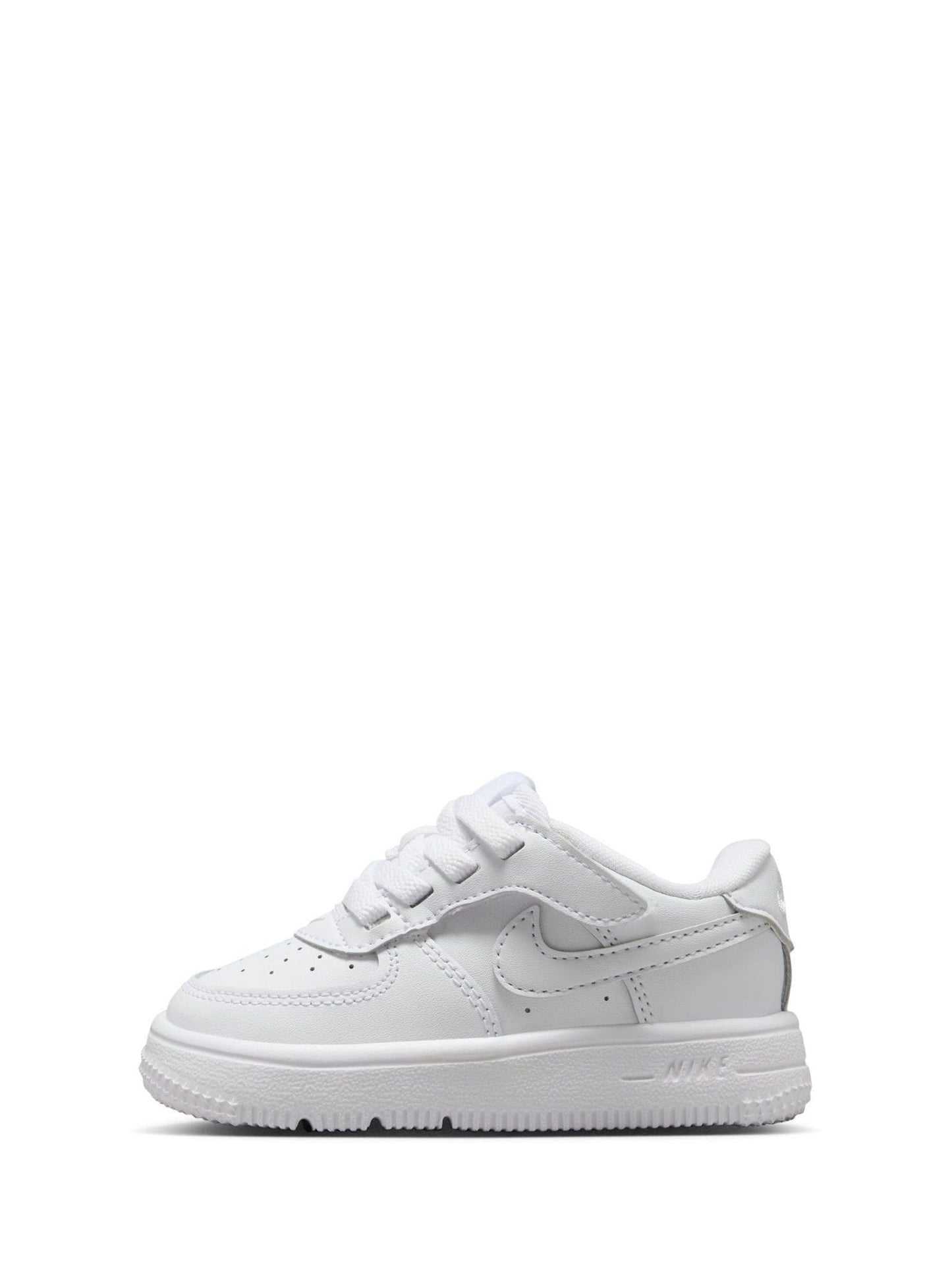 Nike White Infant Air Force 1 Easy On Trainers image 2
