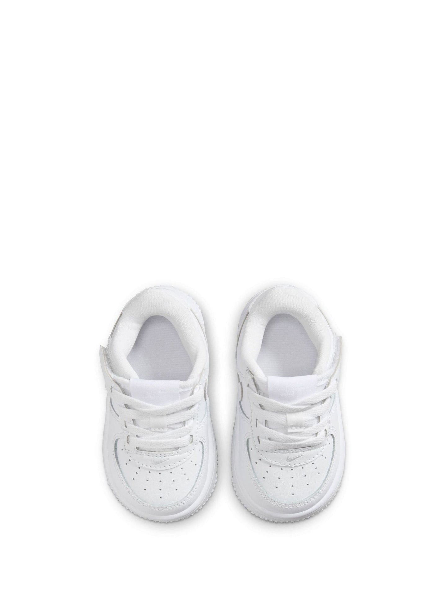 Nike White Infant Air Force 1 Easy On Trainers image 6