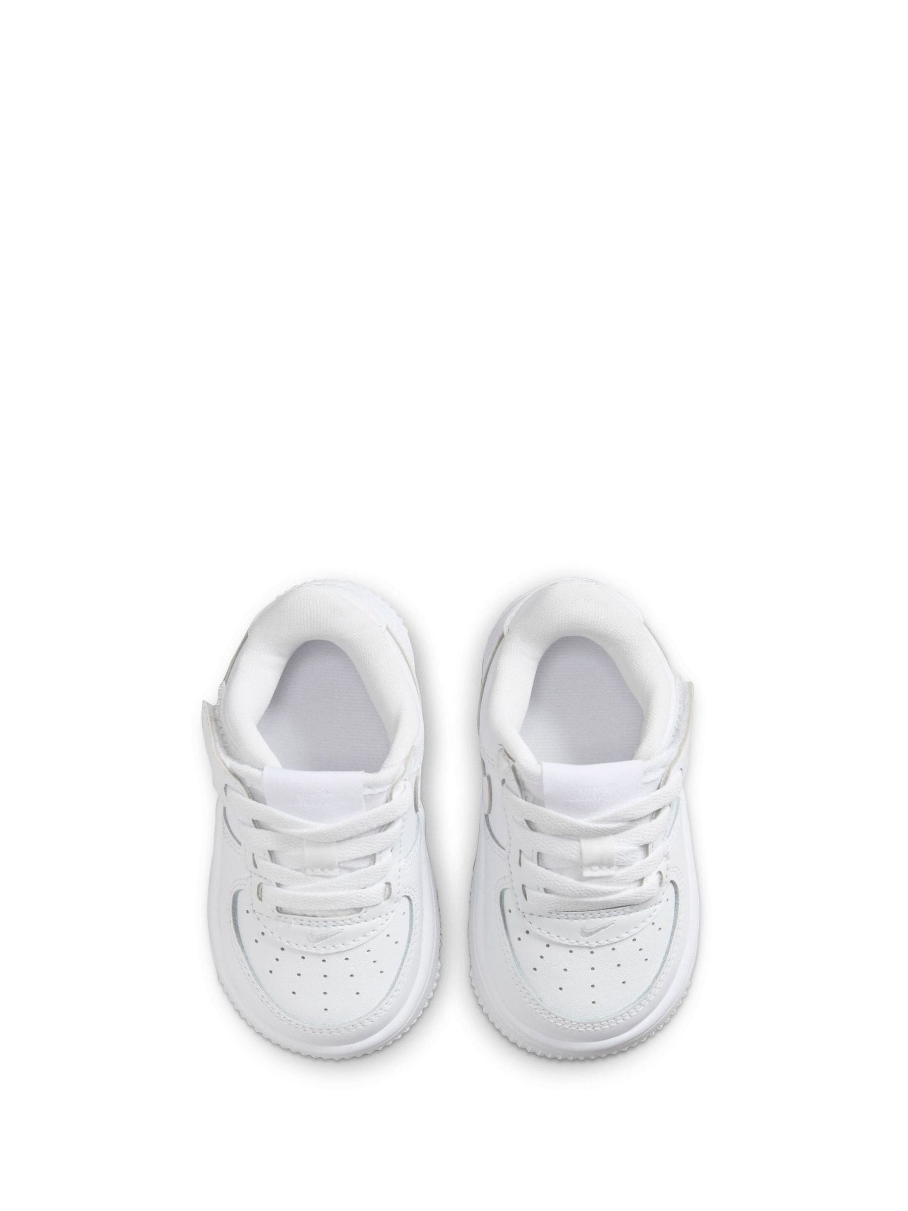 Nike White Infant Air Force 1 Easy On Trainers image 6