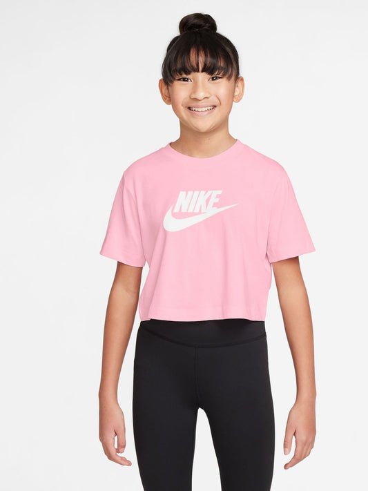 Dsiney Kidz - Nike Soft Pink Cropped T-Shirt image 1