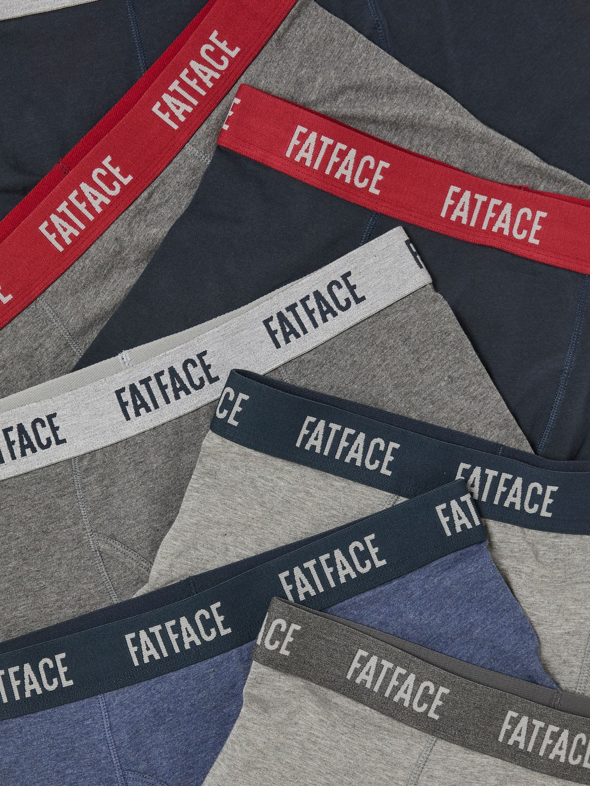 Dsiney Kidz - FatFace 7 Pack Grey & Blue Classic Boxers image 2