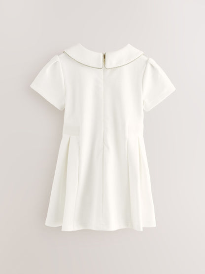 Dsiney Kidz - Baker by Ted Baker Bow Collared Ponte Dress image 2
