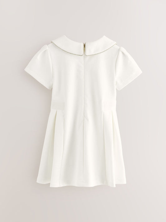 Dsiney Kidz - Baker by Ted Baker Bow Collared Ponte Dress image 2