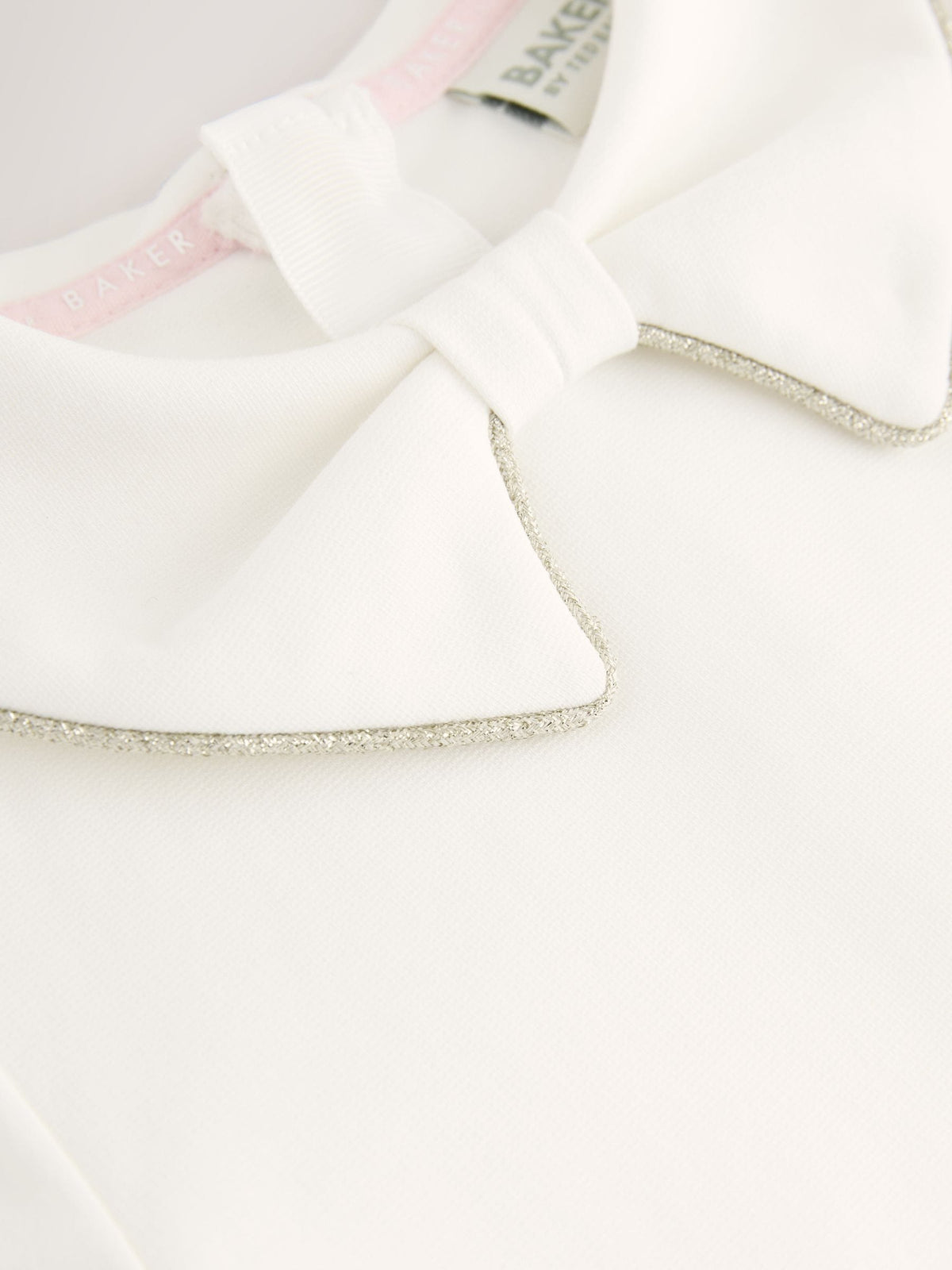 Dsiney Kidz - Baker by Ted Baker Bow Collared Ponte Dress image 5