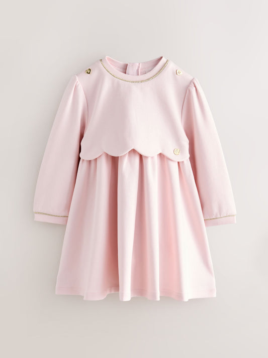 Dsiney Kidz - Baker by Ted Baker Scallop Ponte Dress image 1