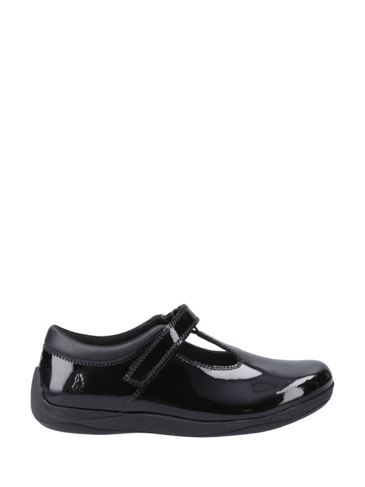 Hush Puppies Black Back To School Junior Caitlin Shoes image 1