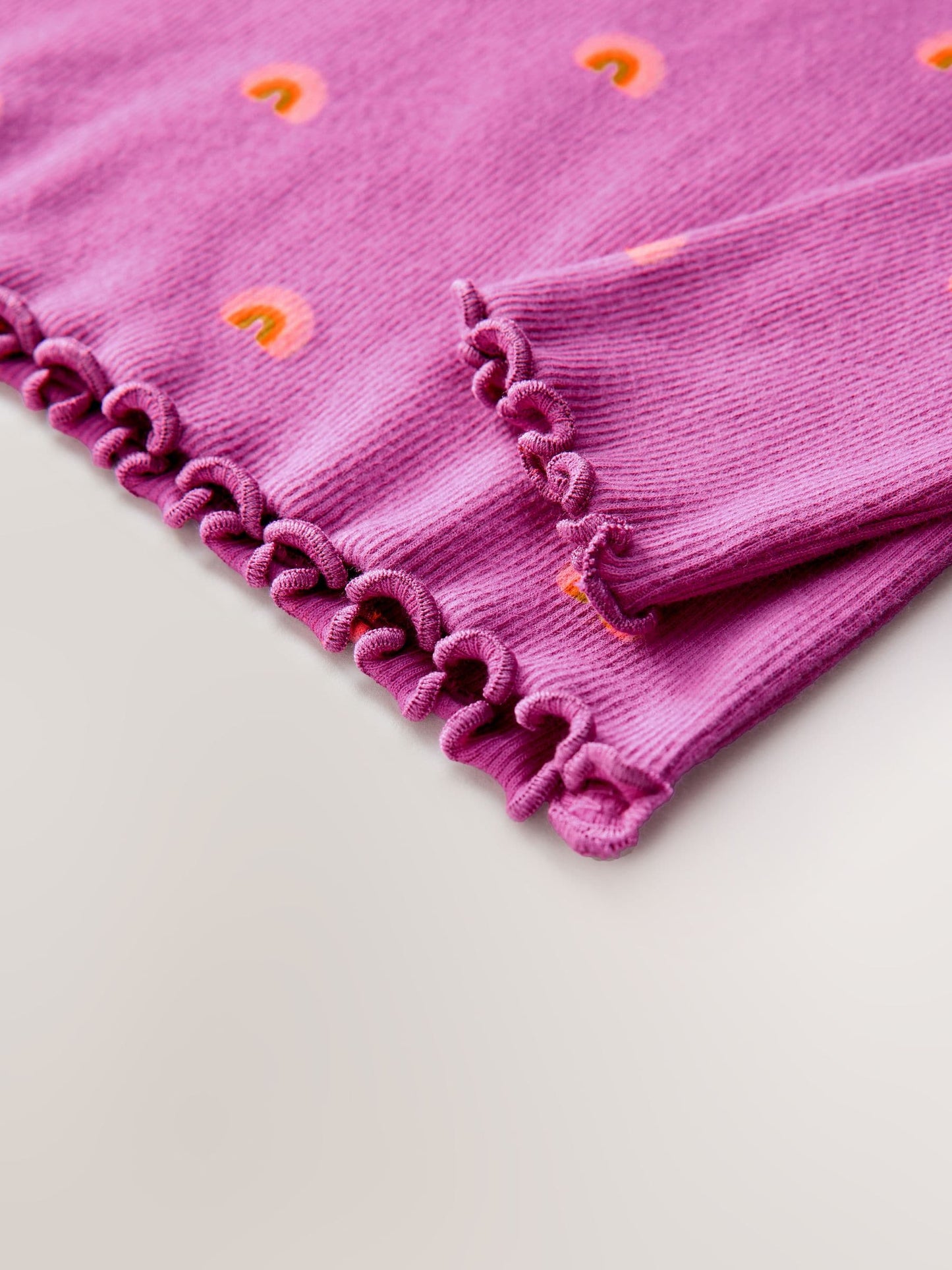 Dsiney Kidz - Purple Rainbow Rib Long Sleeve T-Shirt (3mths-7yrs) image 5