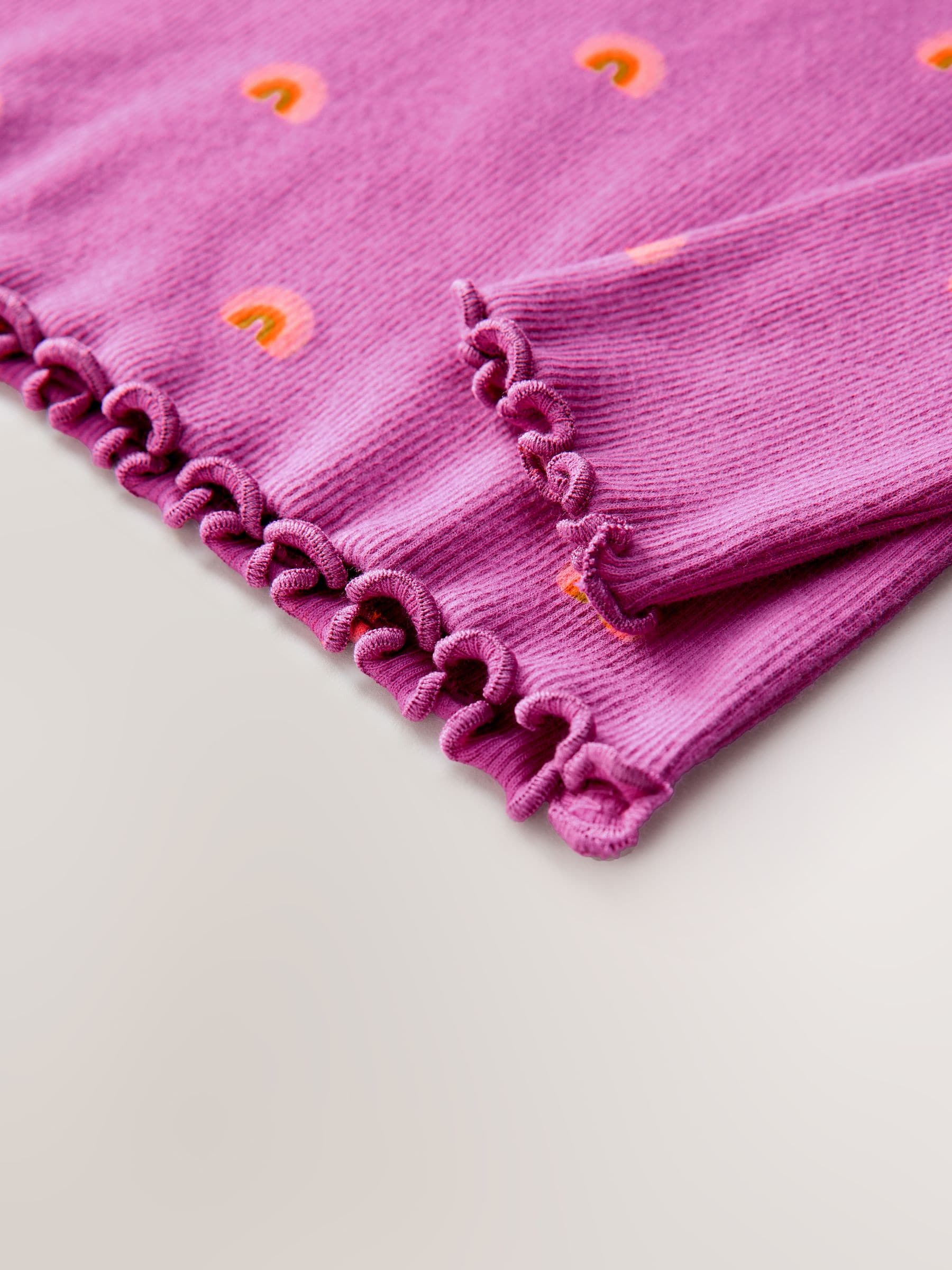Dsiney Kidz - Purple Rainbow Rib Long Sleeve T-Shirt (3mths-7yrs) image 5