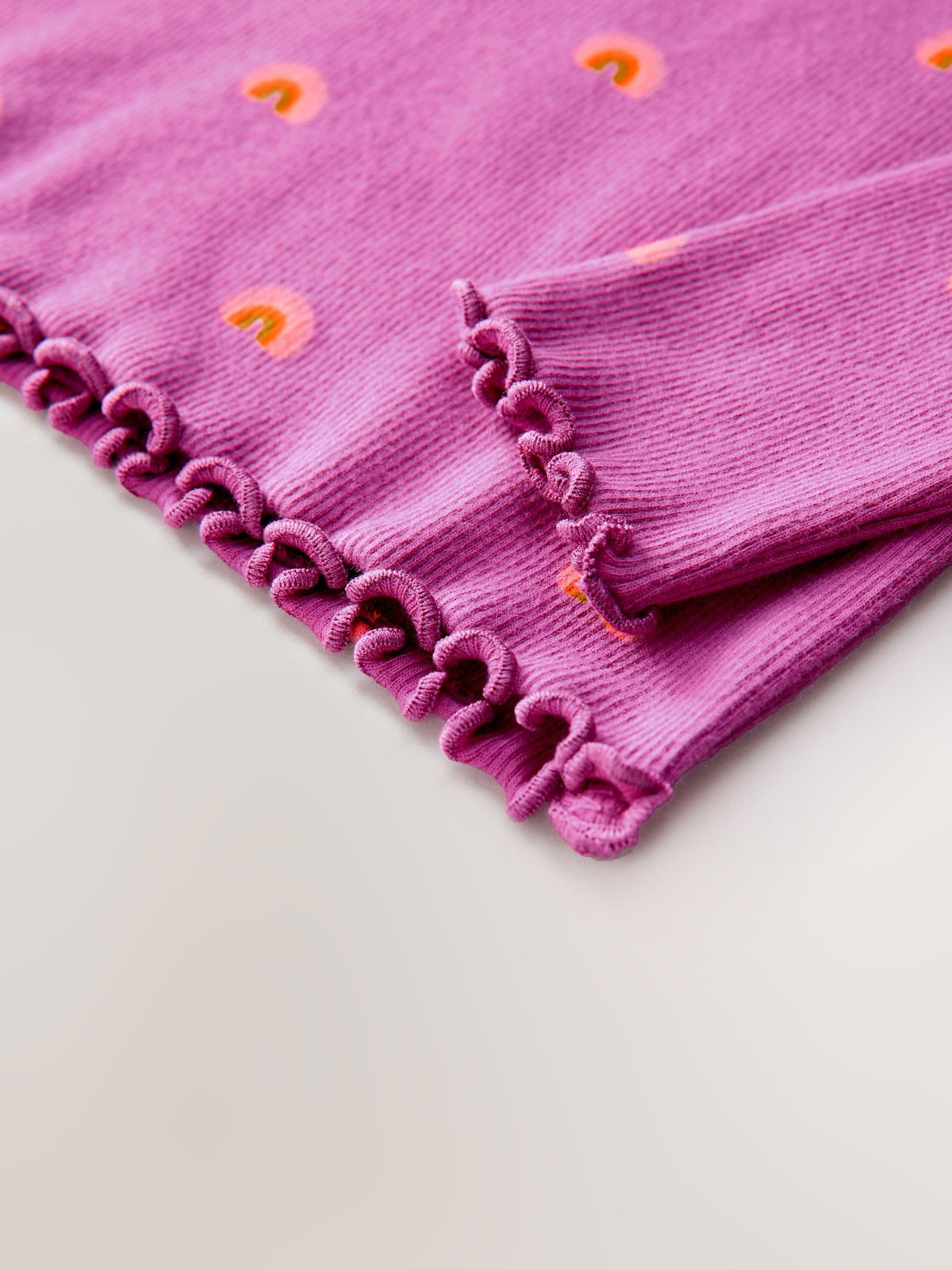 Dsiney Kidz - Purple Rainbow Rib Long Sleeve T-Shirt (3mths-7yrs) image 5