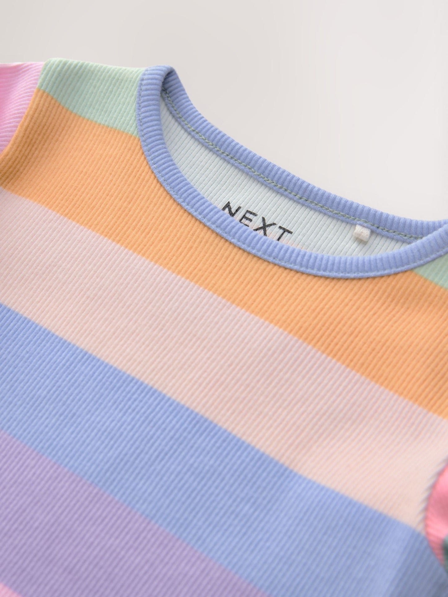 Dsiney Kidz - Rainbow Rib Long Sleeve T-Shirt (3mths-7yrs) image 7