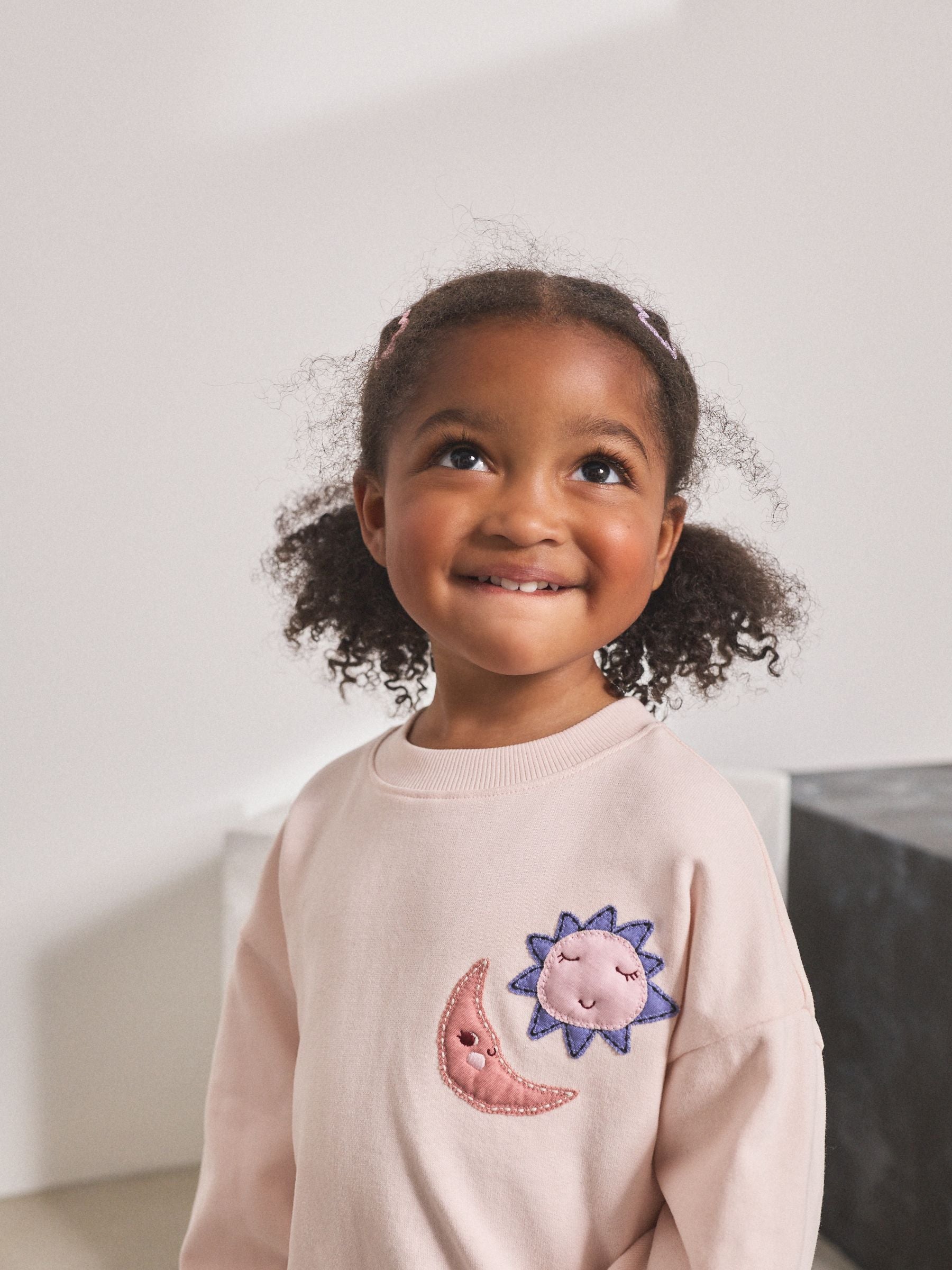 Pink Stars Long Sleeve Top and Flare Set (3mths-7yrs) image 3