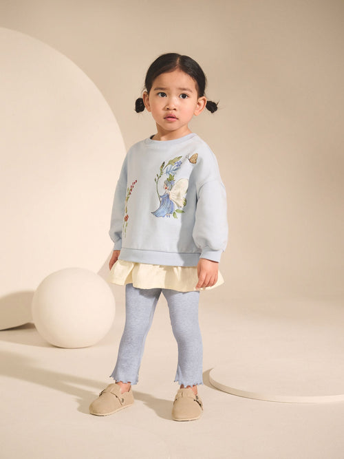 Dsiney Kidz - Blue Fairy Long Sleeve Top and Leggings Set (3mths-7yrs) image 1