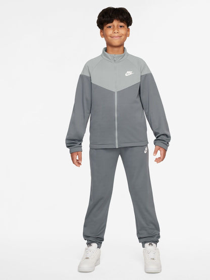 Dsiney Kidz - Nike Grey Dri-Fit Poly Zip Through Tracksuit image 2