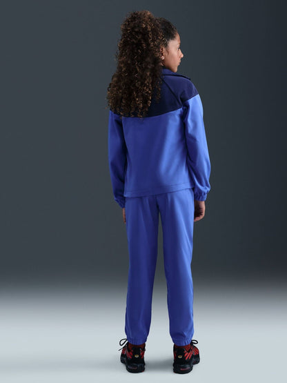 Dsiney Kidz - Nike Comet Blue Dri-Fit Poly Zip Through Tracksuit image 5