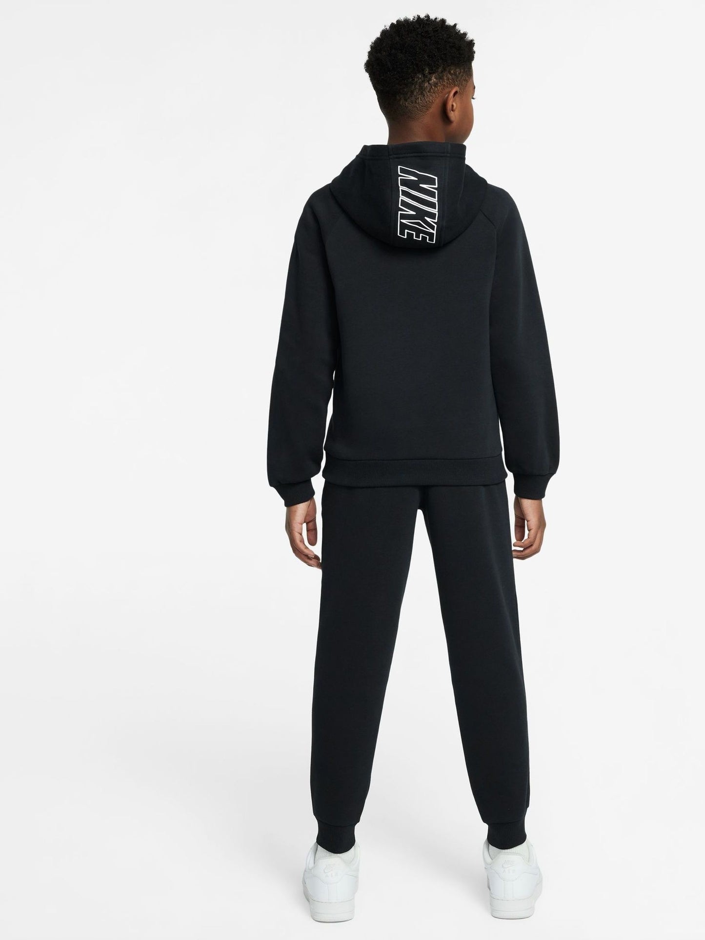 Dsiney Kidz - Nike Black Club Hoodie & Jogger Set image 2
