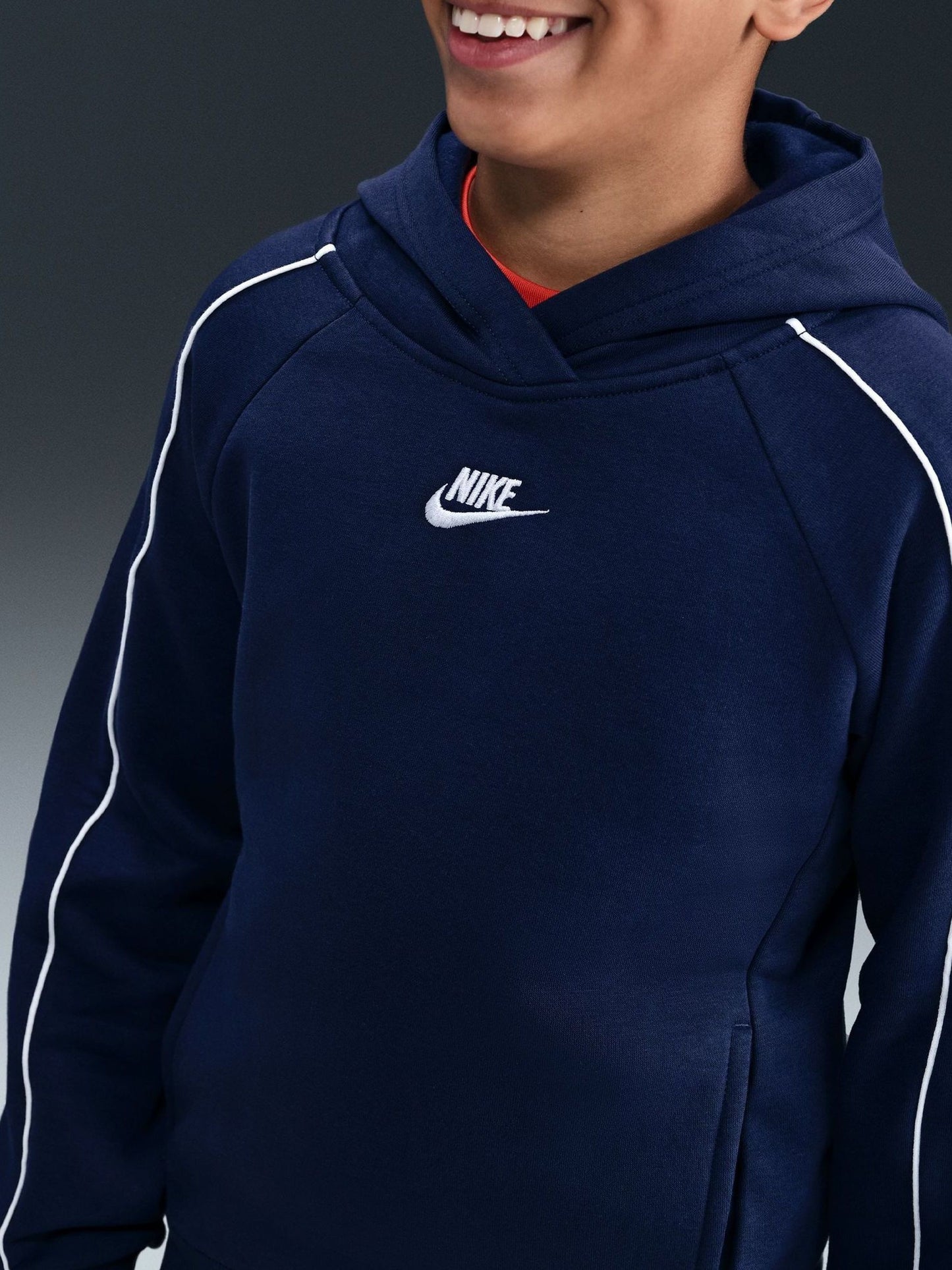Dsiney Kidz - Nike Midnight Navy Club Hoodie & Jogger Set image 3
