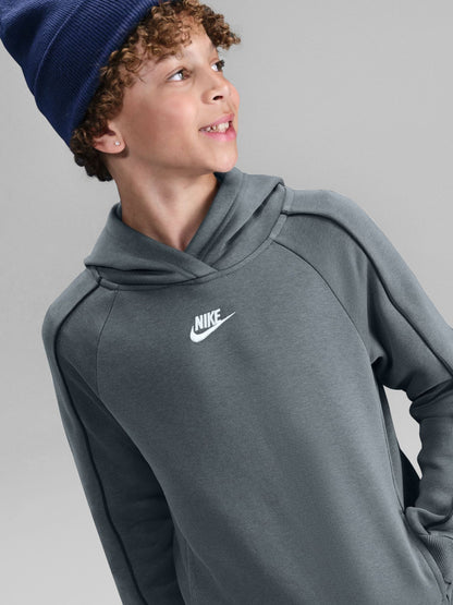 Dsiney Kidz - Nike Smoke Grey Club Hoodie & Jogger Set image 2