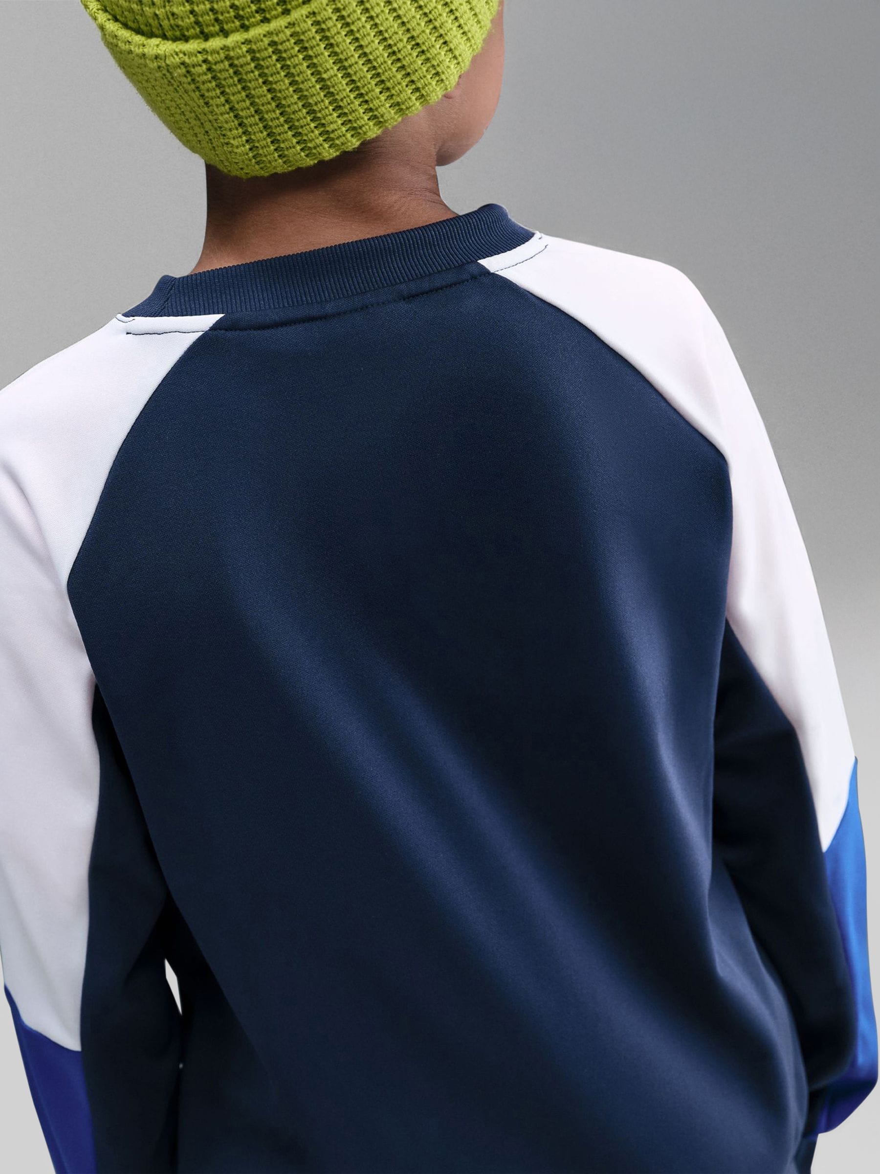Dsiney Kidz - Nike Midnight Navy Dri-FIT Poly Crew Tracksuit image 3