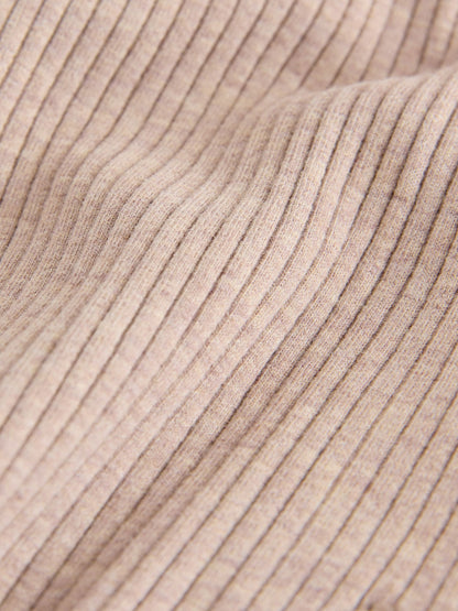 Brown Ribbed Hooded Cardigan and Leggings Set (3mths-7yrs) image 9