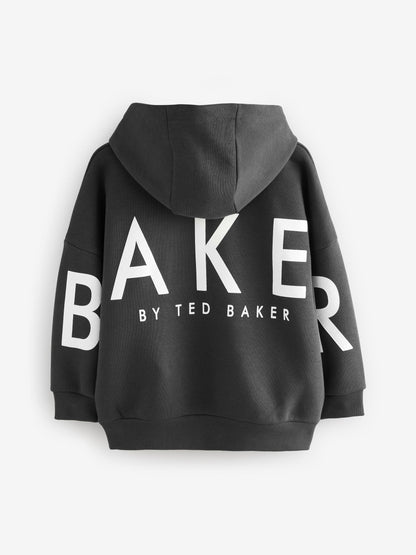 Baker by Ted Baker Oversized Back Print Hoodie image 2