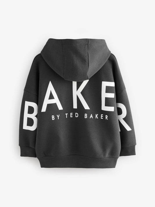 Baker by Ted Baker Oversized Back Print Hoodie image 2