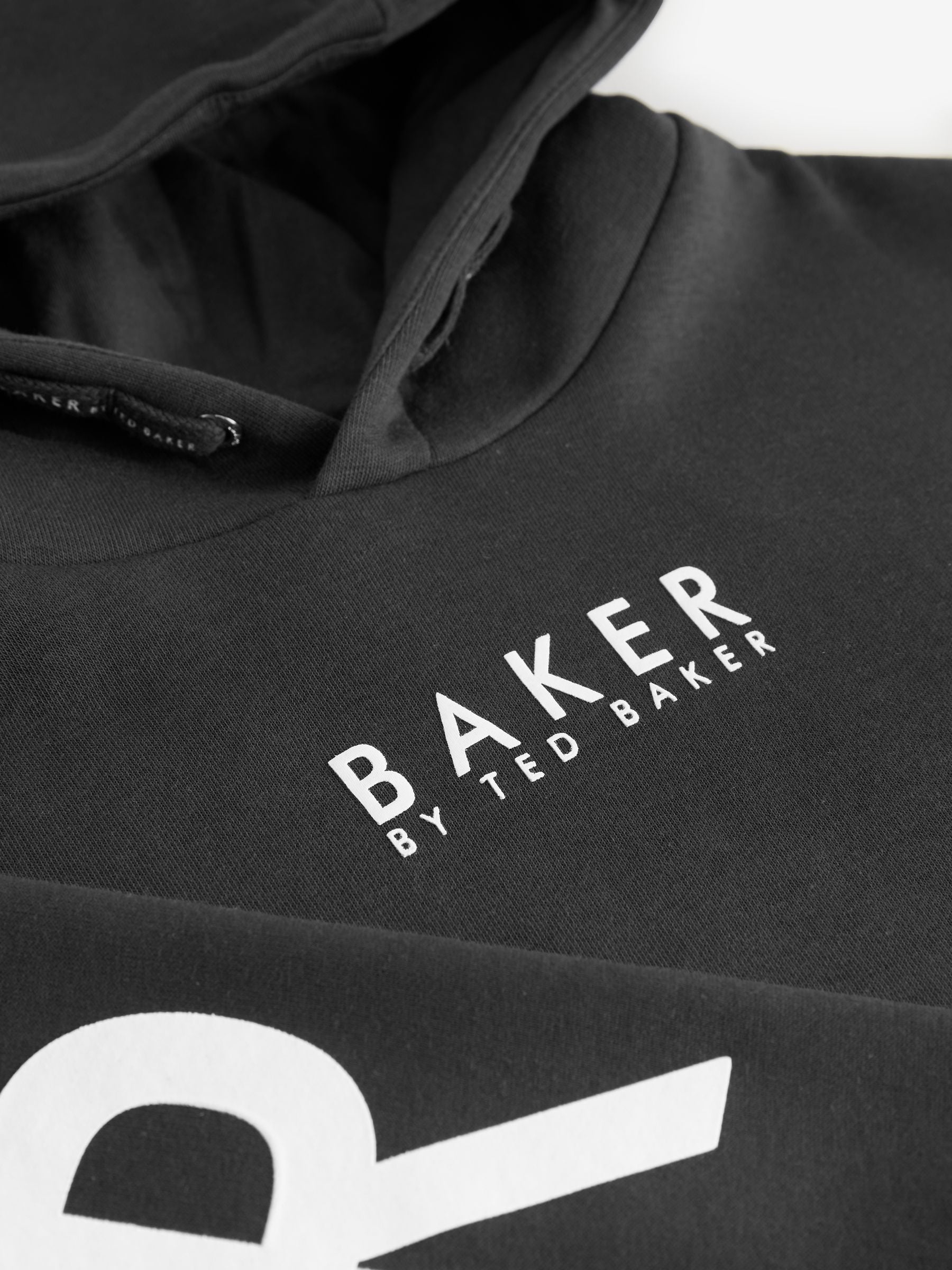 Baker by Ted Baker Oversized Back Print Hoodie image 4