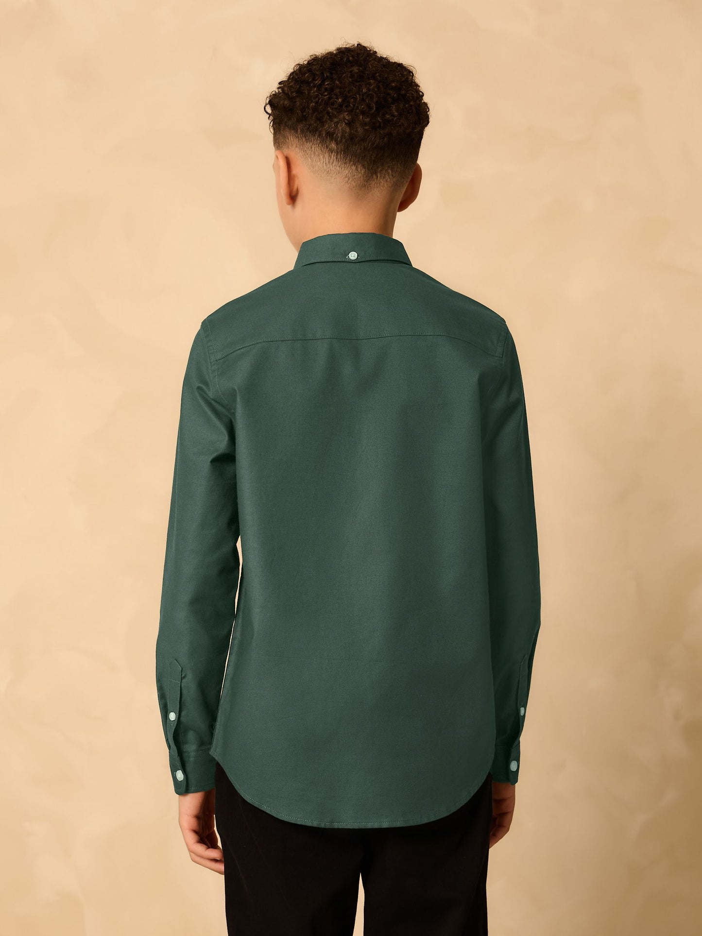 Dsiney Kidz - Dark Green Single Oxford Shirt (3-16yrs) image 3