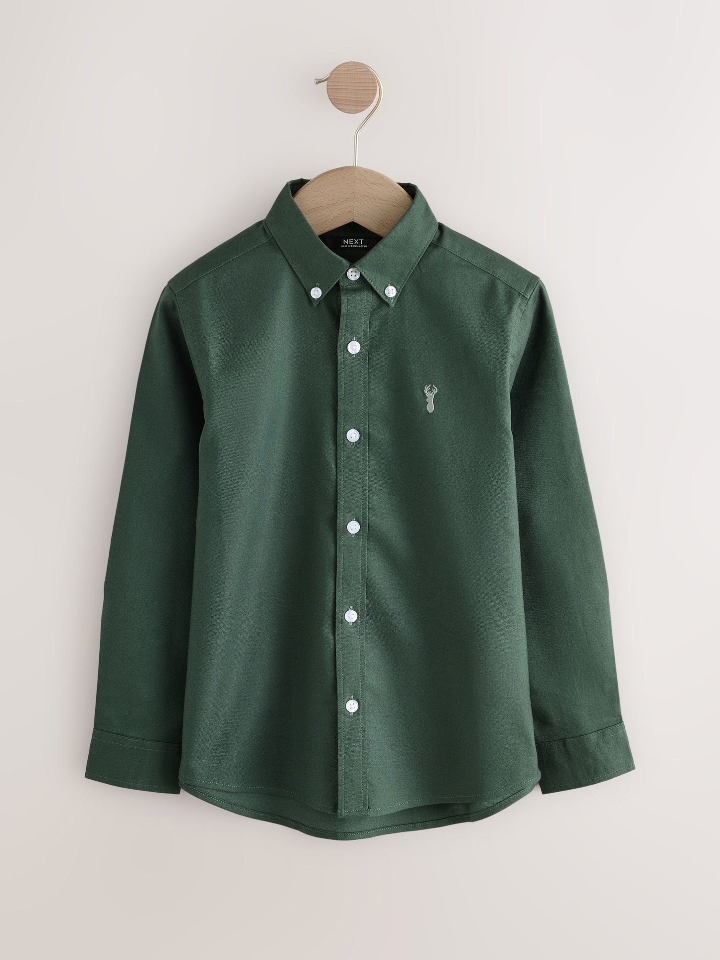 Dsiney Kidz - Dark Green Single Oxford Shirt (3-16yrs) image 5