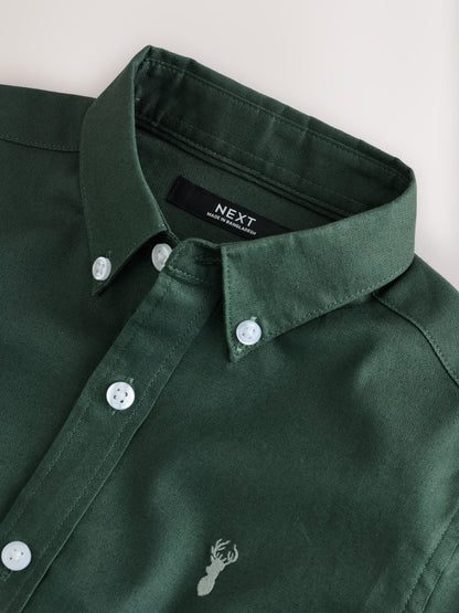 Dsiney Kidz - Dark Green Single Oxford Shirt (3-16yrs) image 7